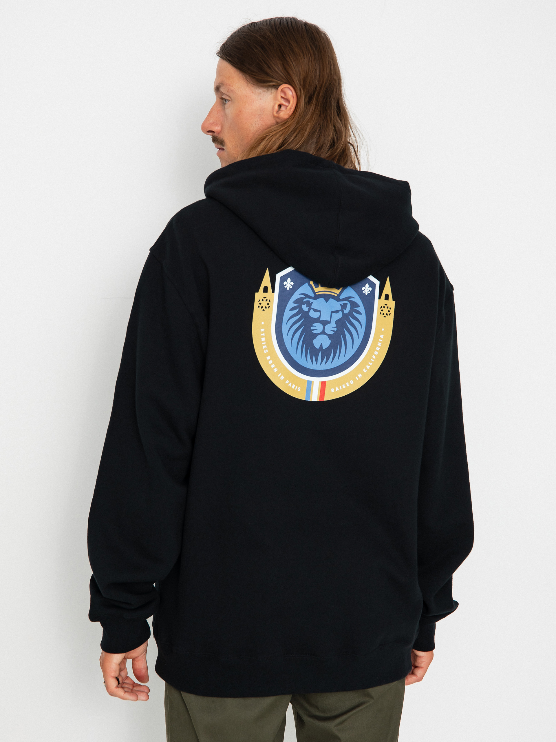 Mikina s kapucí Etnies Ag HD (black)