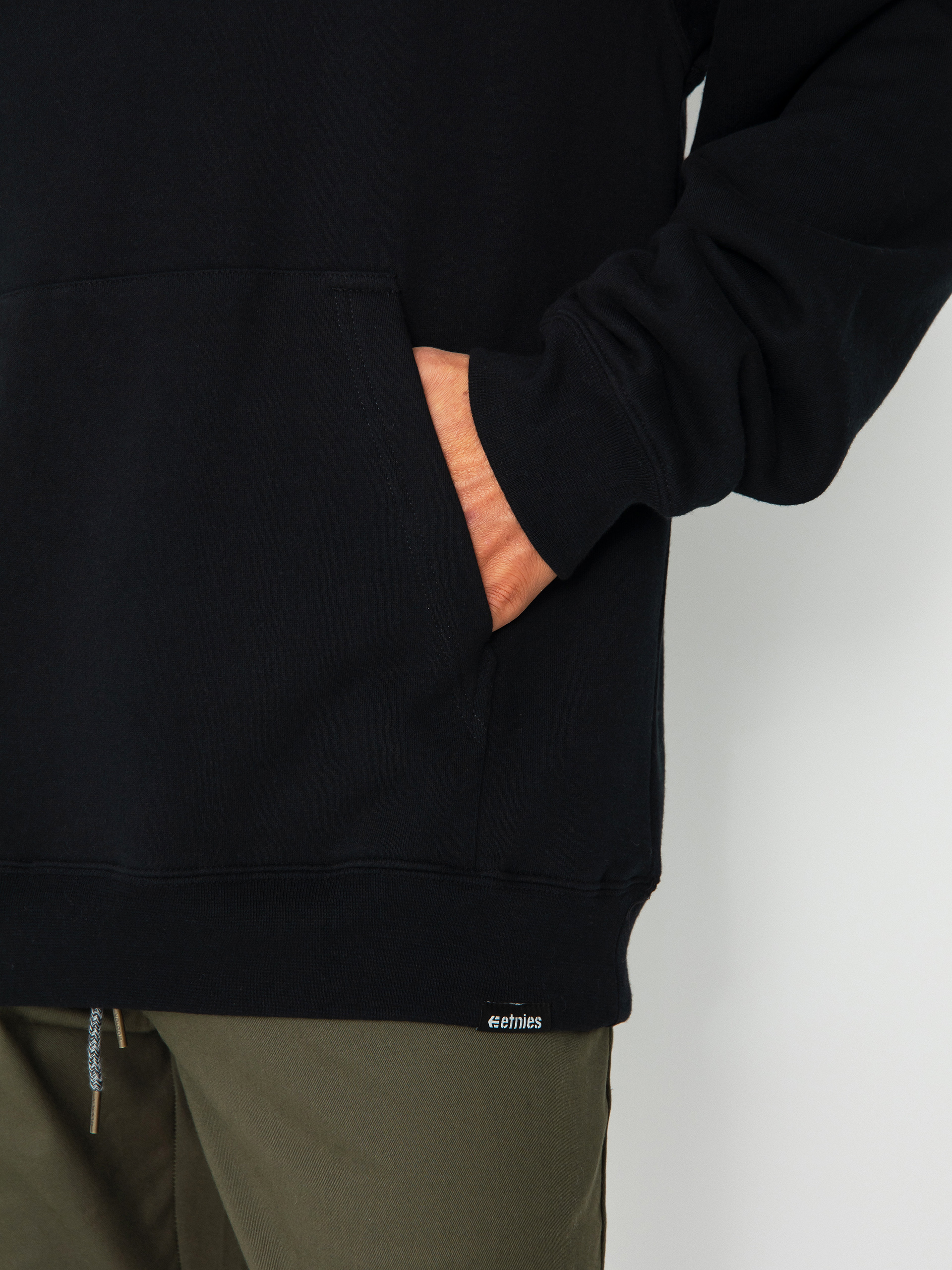 Mikina s kapucí Etnies Ag HD (black)