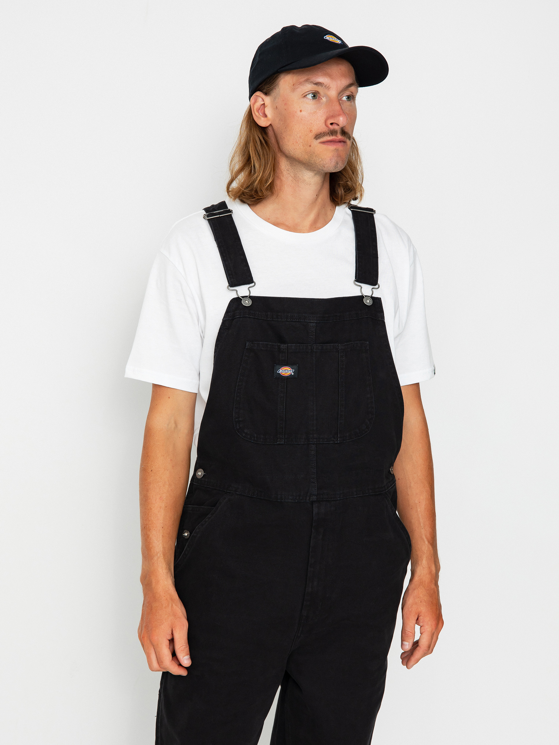 Kalhoty Dickies Duck Canvas Bib (sw black)