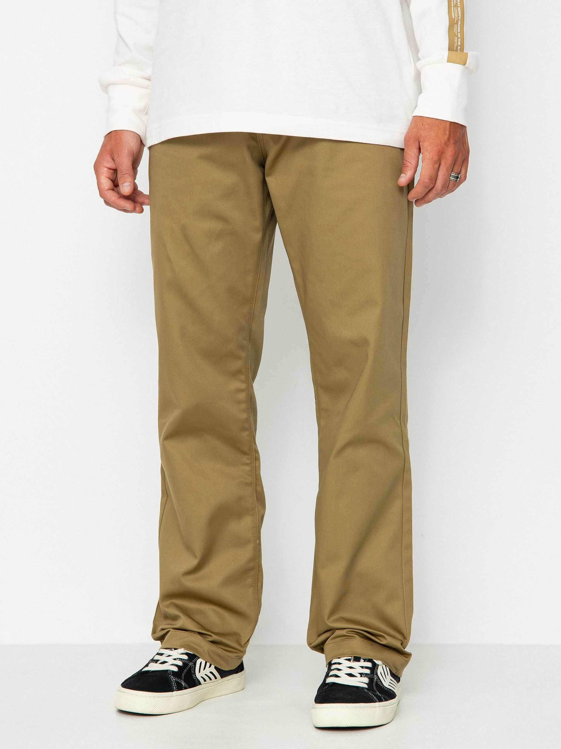 Kalhoty Volcom Frickin Skate Chino (dark khaki)