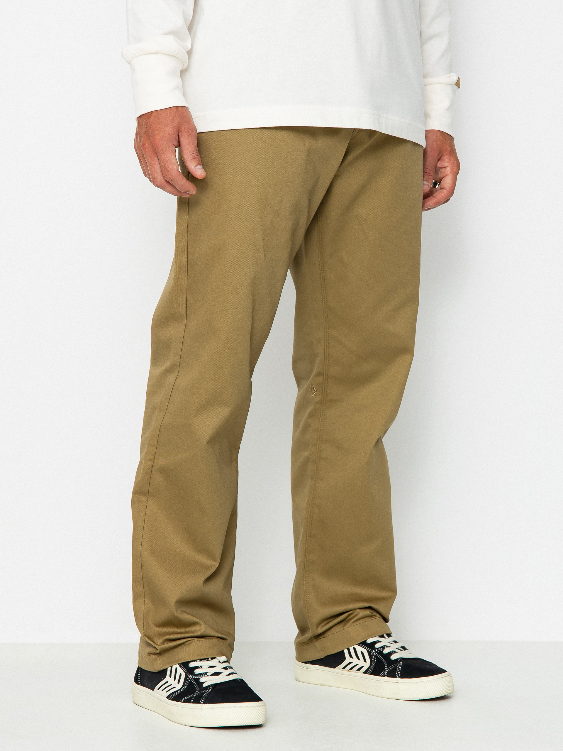 Kalhoty Volcom Frickin Skate Chino (dark khaki)
