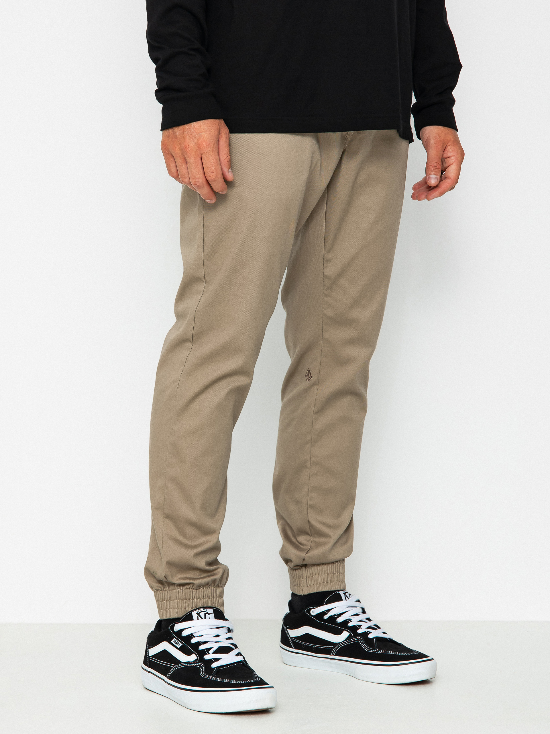 Kalhoty Volcom Frickin Slim Jogger (khaki)