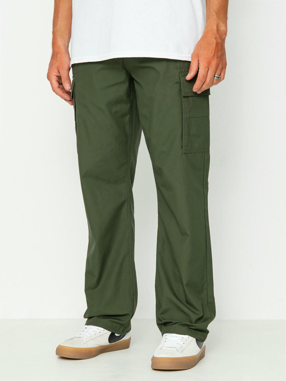 Kalhoty Volcom Squads Cargo Loose Tprd (squadron green)