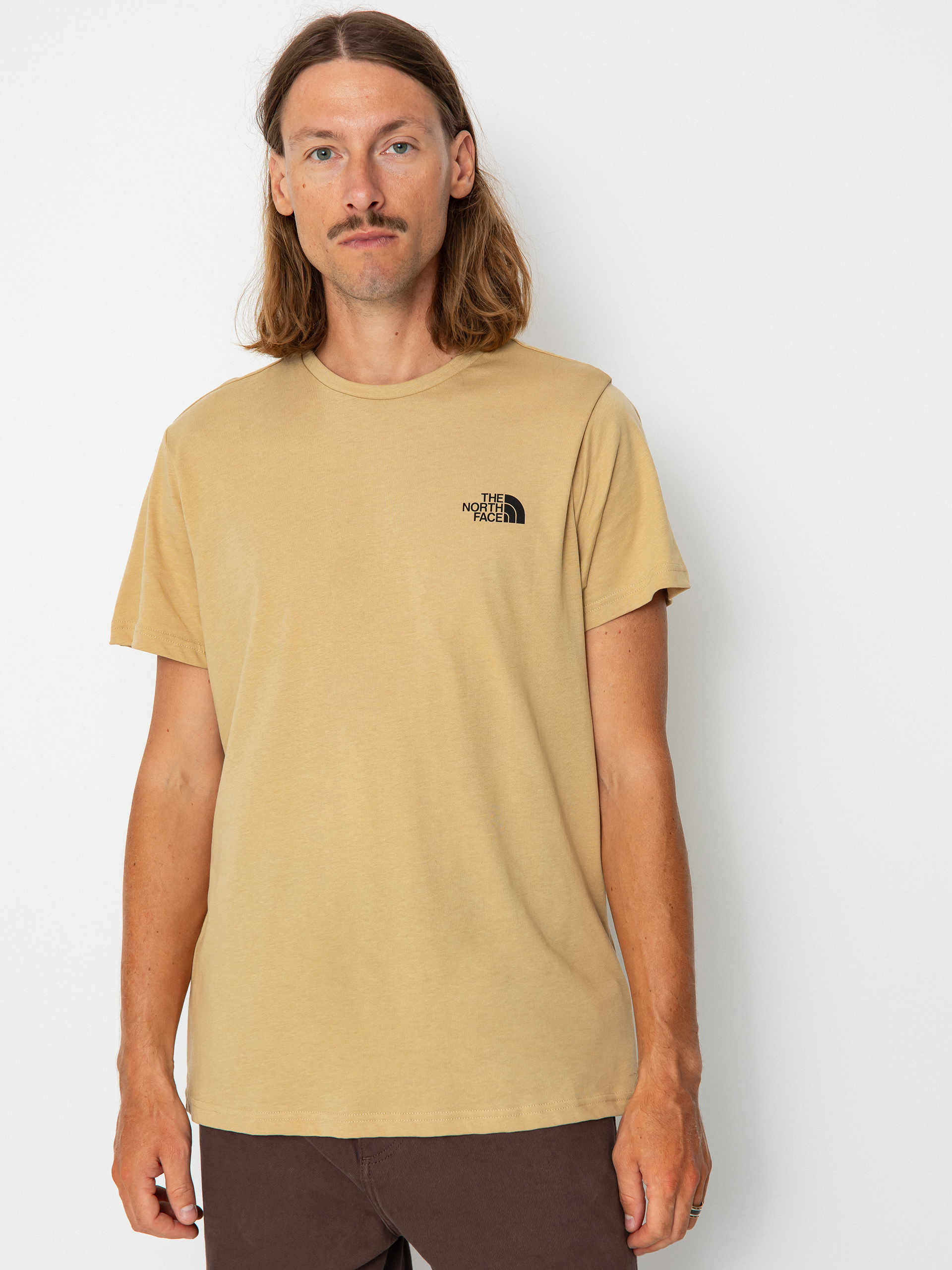 Tričko The North Face Simple Dome (khaki stone)