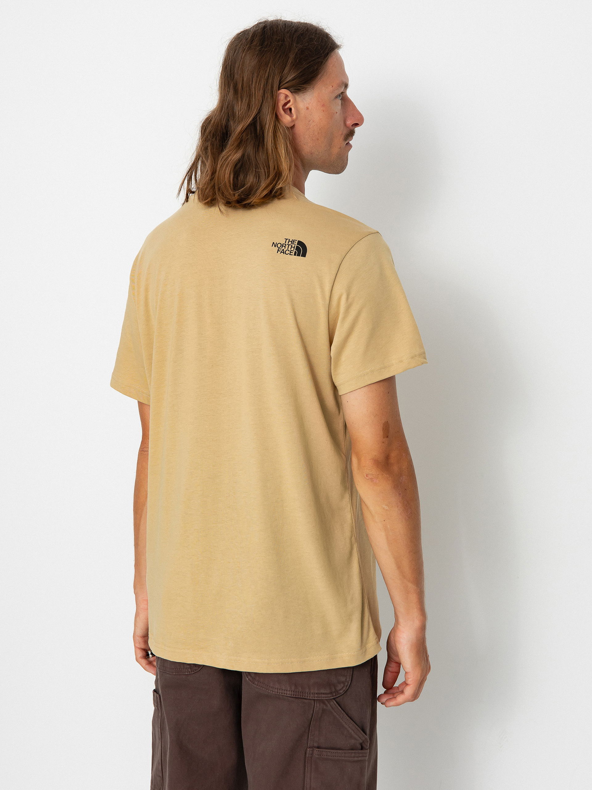 Tričko The North Face Simple Dome (khaki stone)