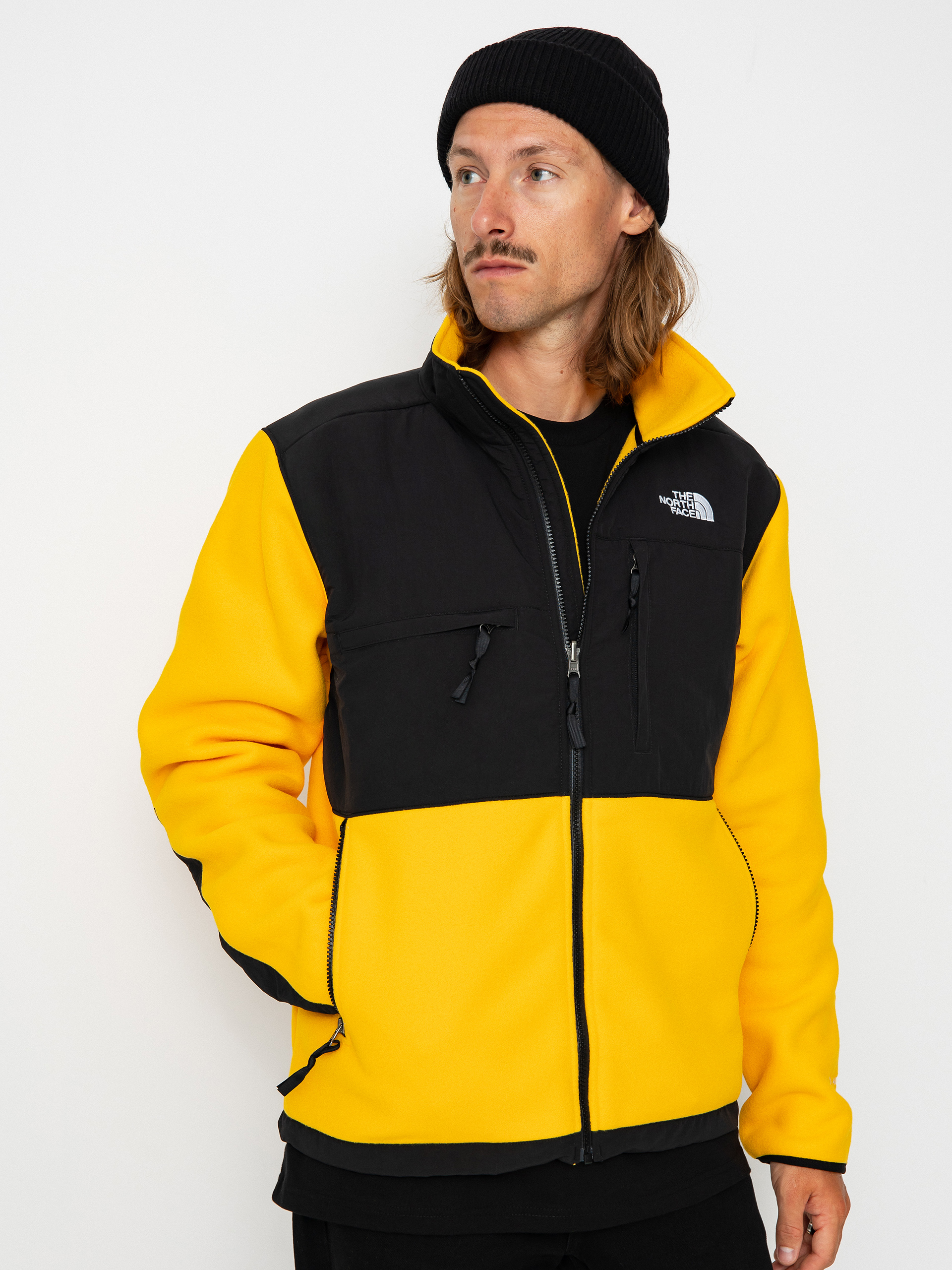 Fleecová mikina The North Face Denali (summit gold/tnf black)
