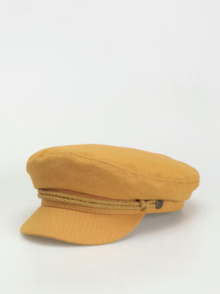 Klobouk s kšiltem Brixton Fiddler Cap (golden brown)