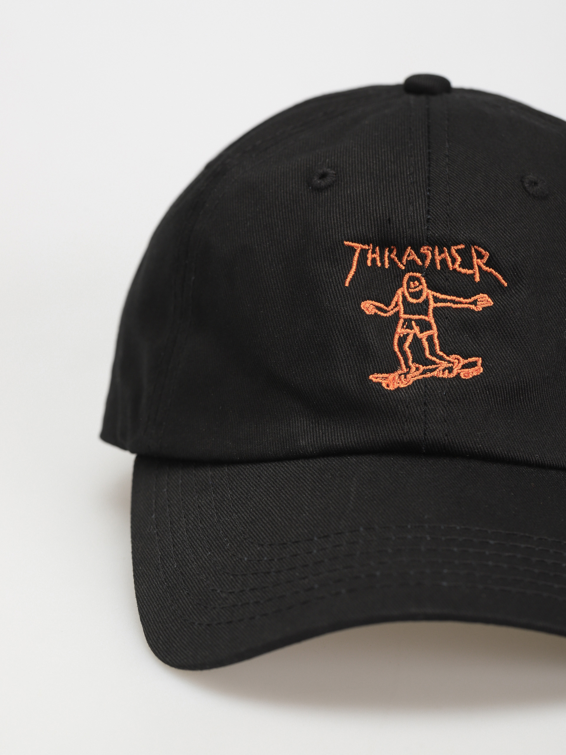 Kšiltovka  Thrasher Gonz Logo (black/orange)