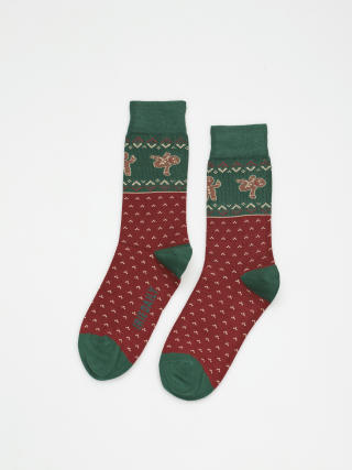 Ponožky Iriedaily Cookieman (green red)
