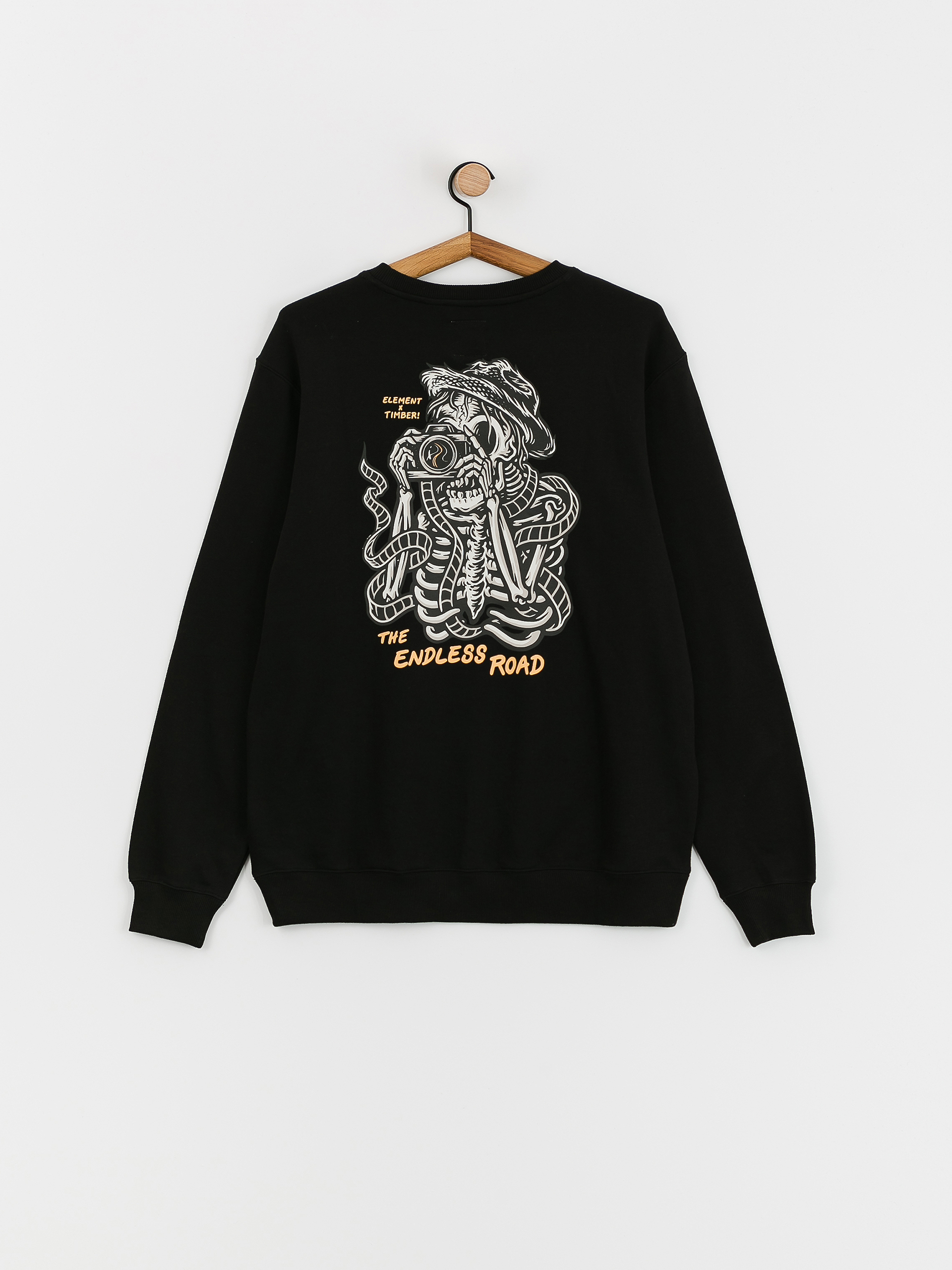 Mikina Element Timber Captured (faded black)