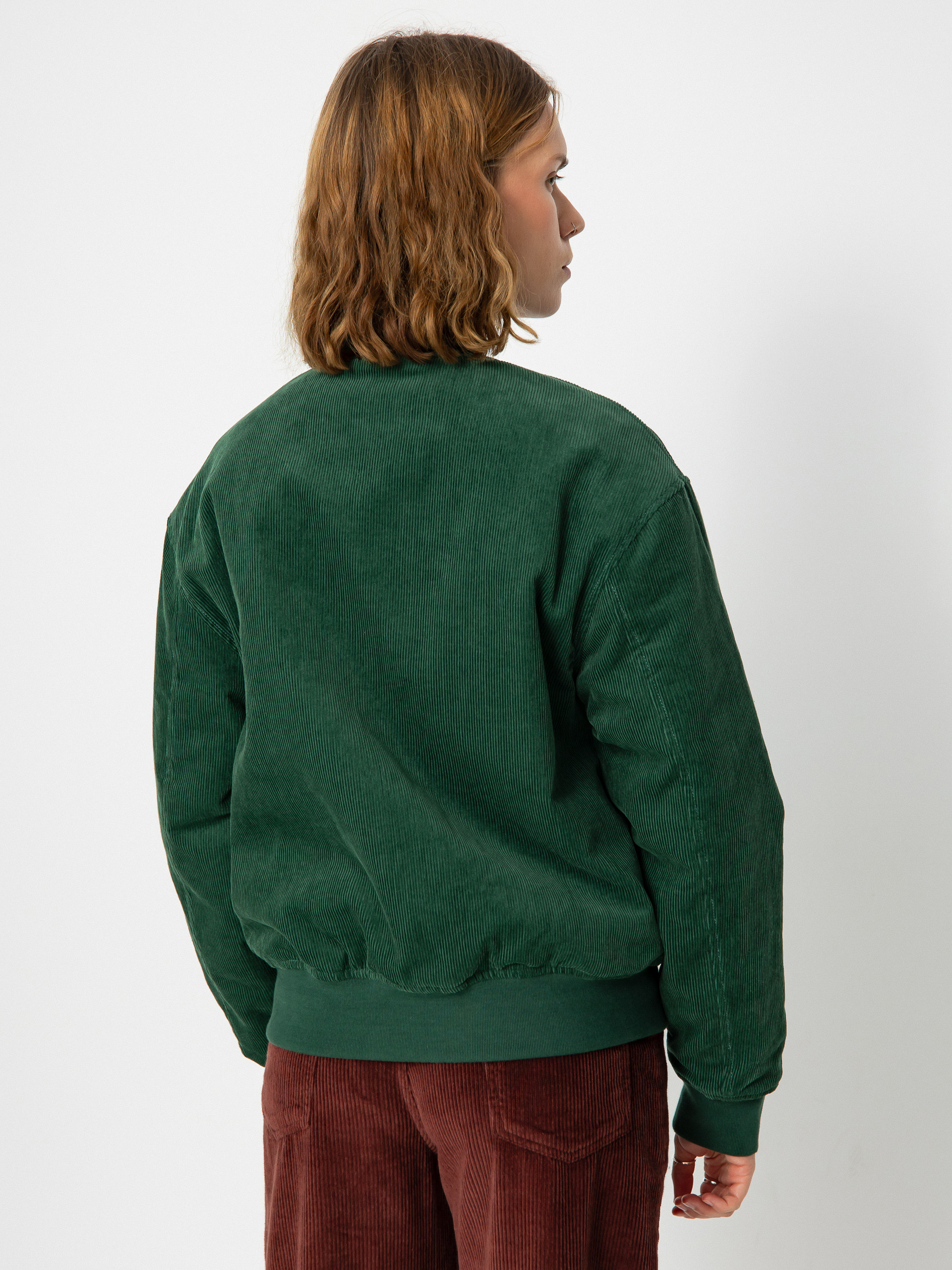 Bunda Brixton Utopia Reversible Bomber Wmn (pine needle)