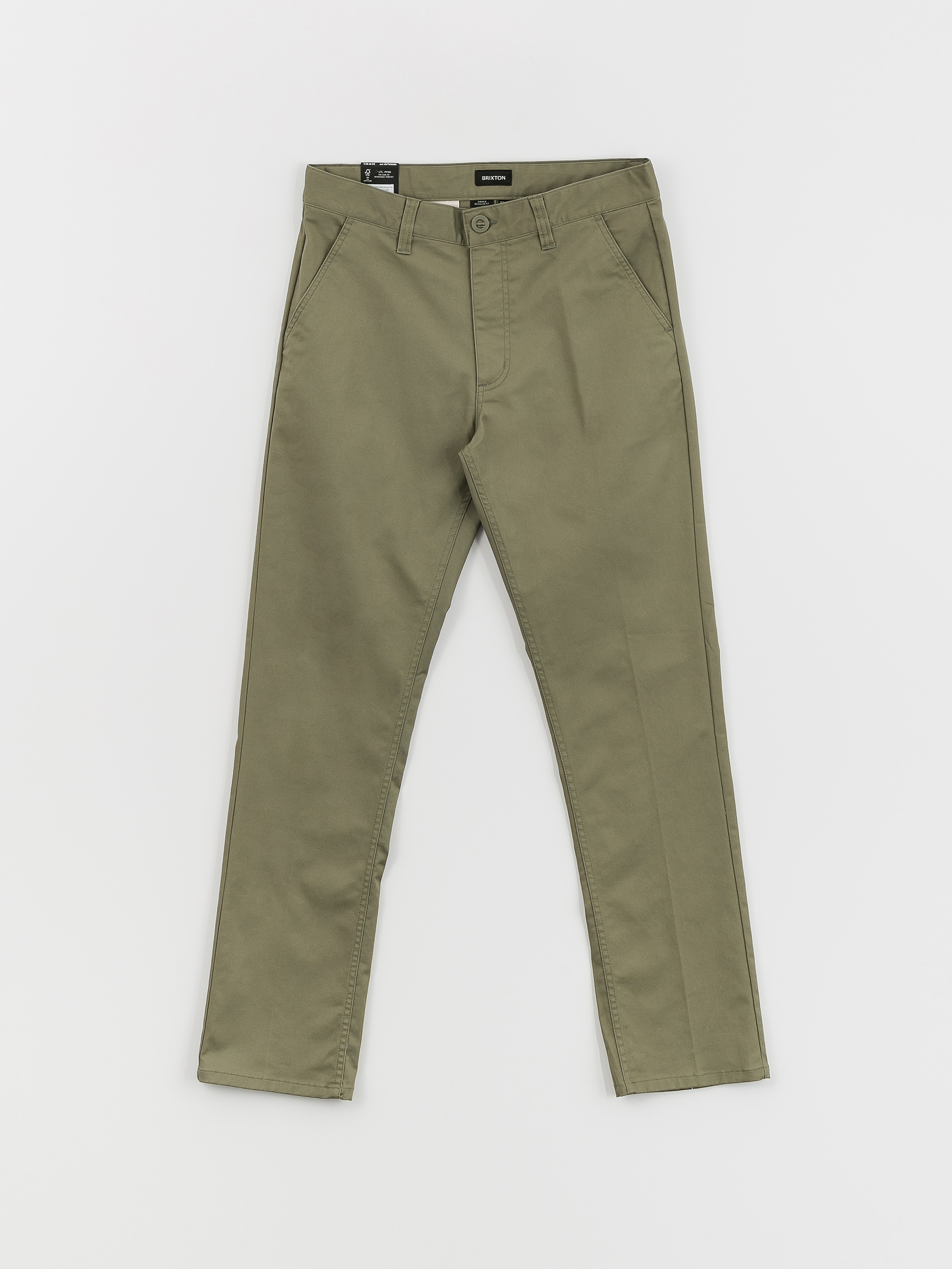 Kalhoty Brixton Choice Chino Regular (olive surplus)