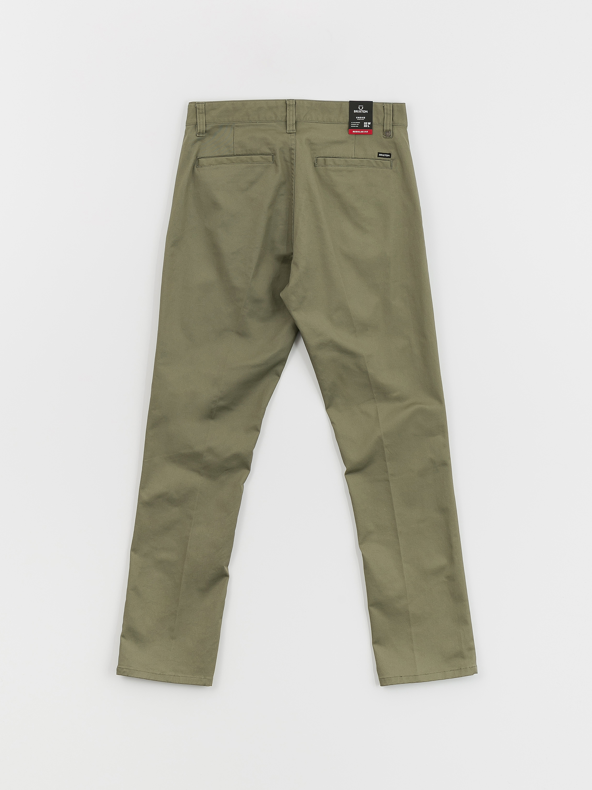 Kalhoty Brixton Choice Chino Regular (olive surplus)