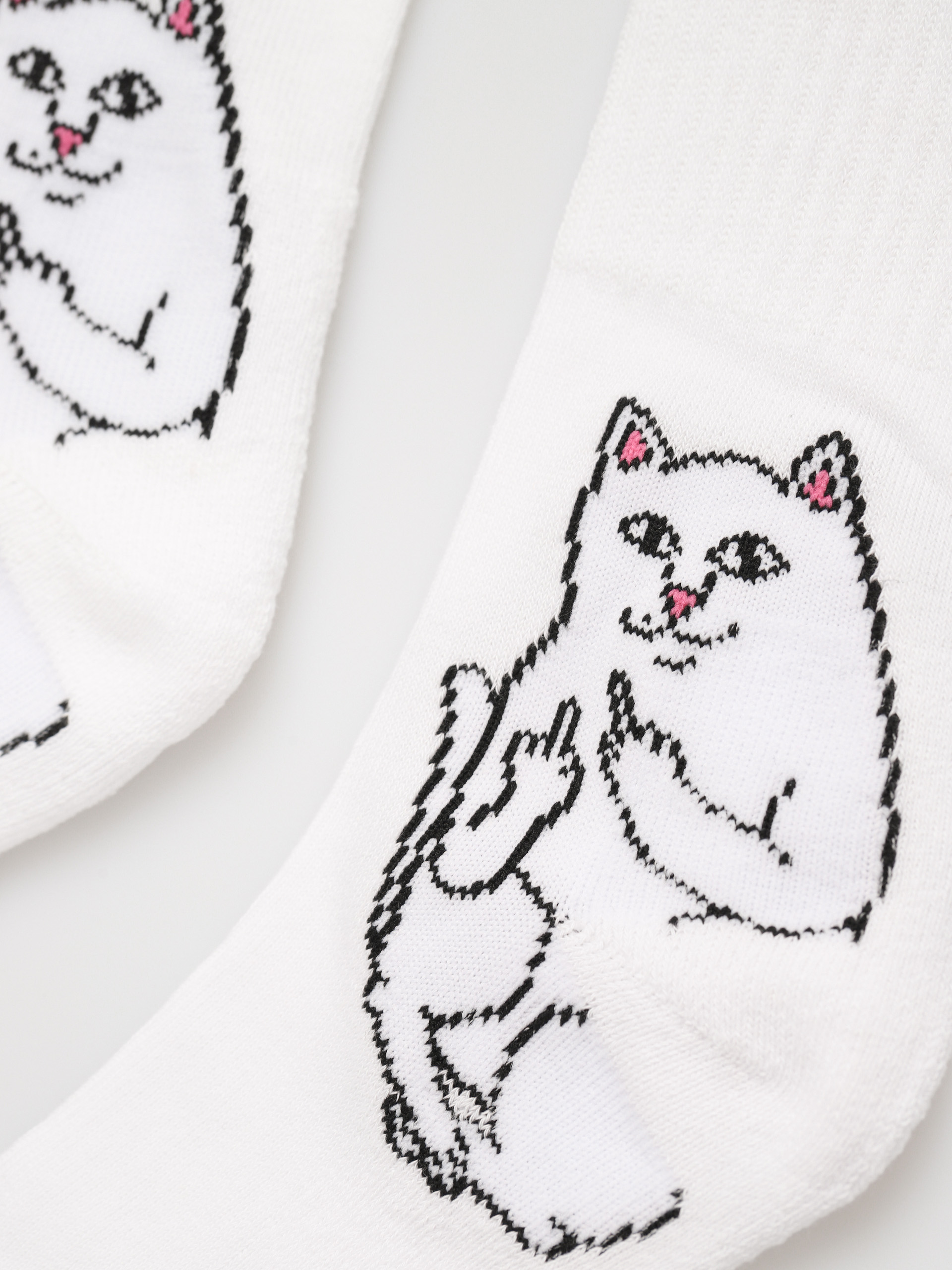 Ponožky RipNDip Lord Nermal (white)