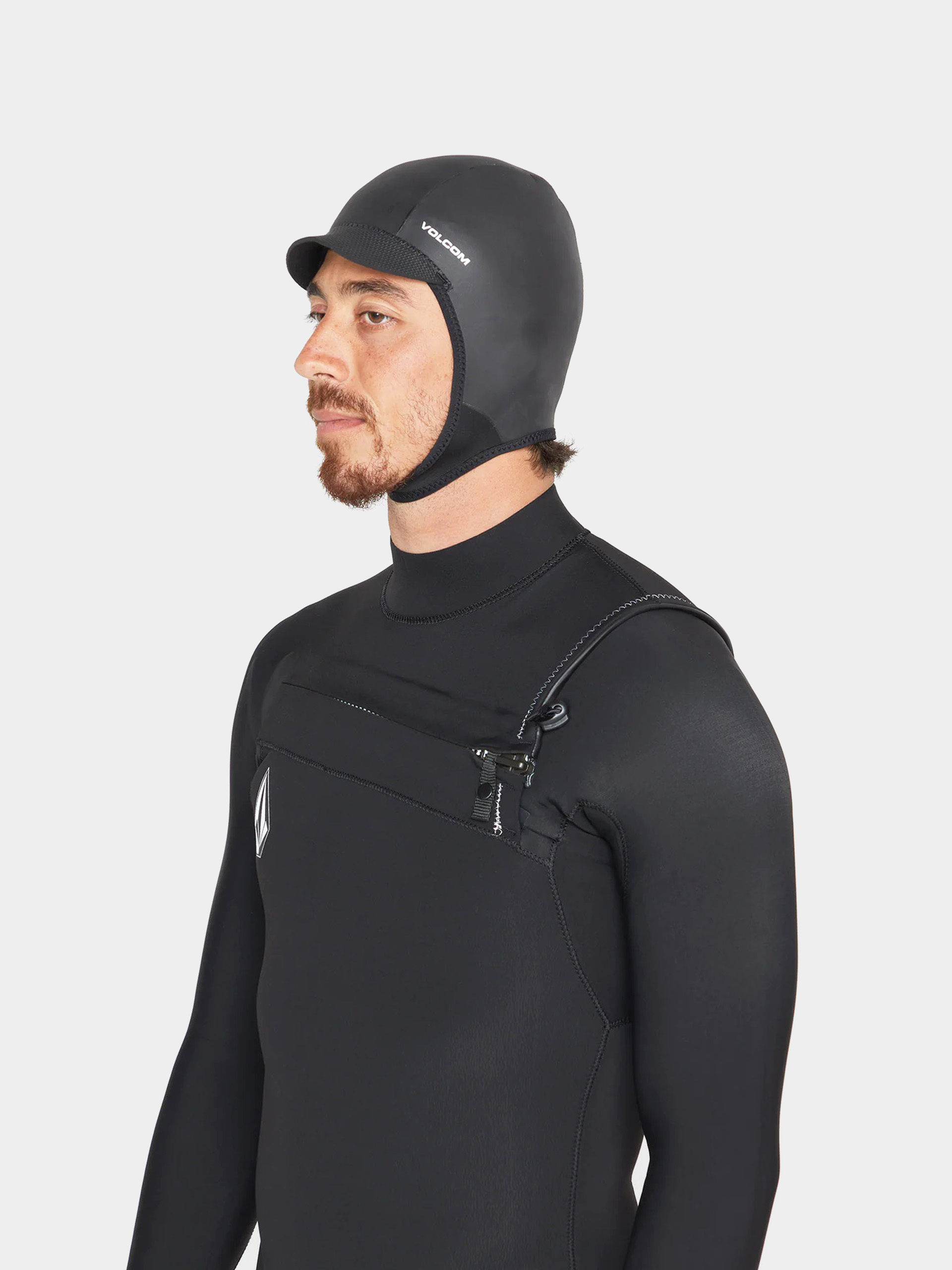 Neoprenová čepice Volcom 2/5Mm Pullover Hood (black)