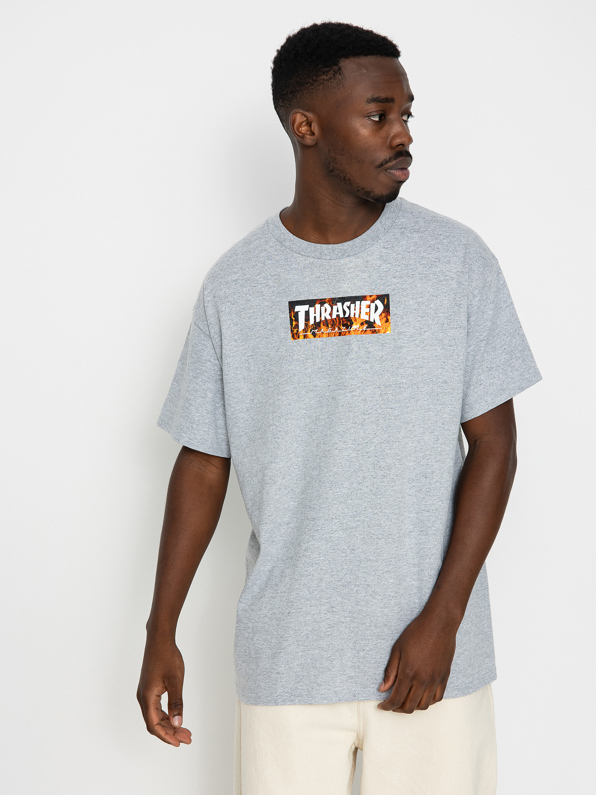 Tričko Thrasher Blaze (sport grey)