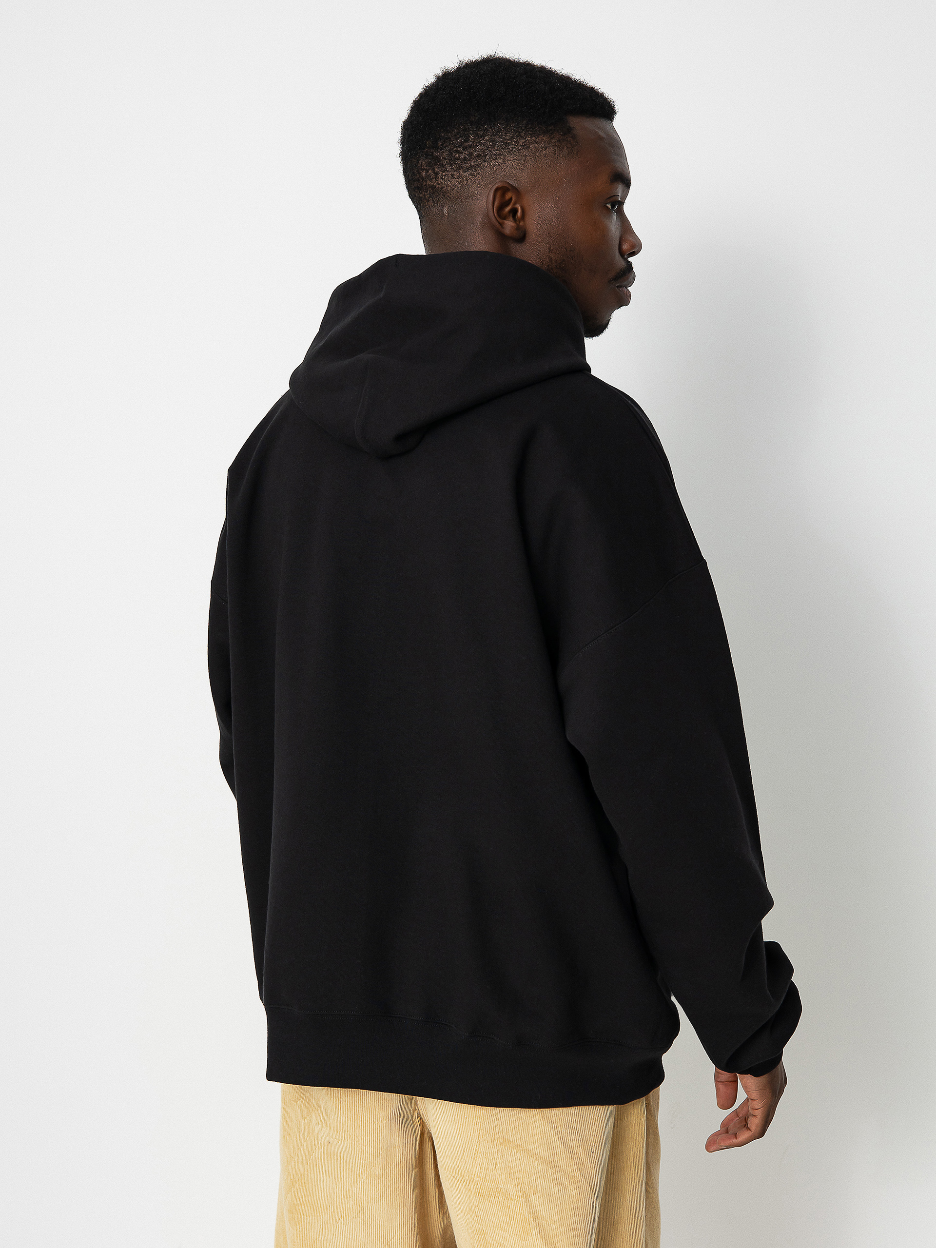 Mikina s kapucí Thrasher Airbrush HD (black/purple)