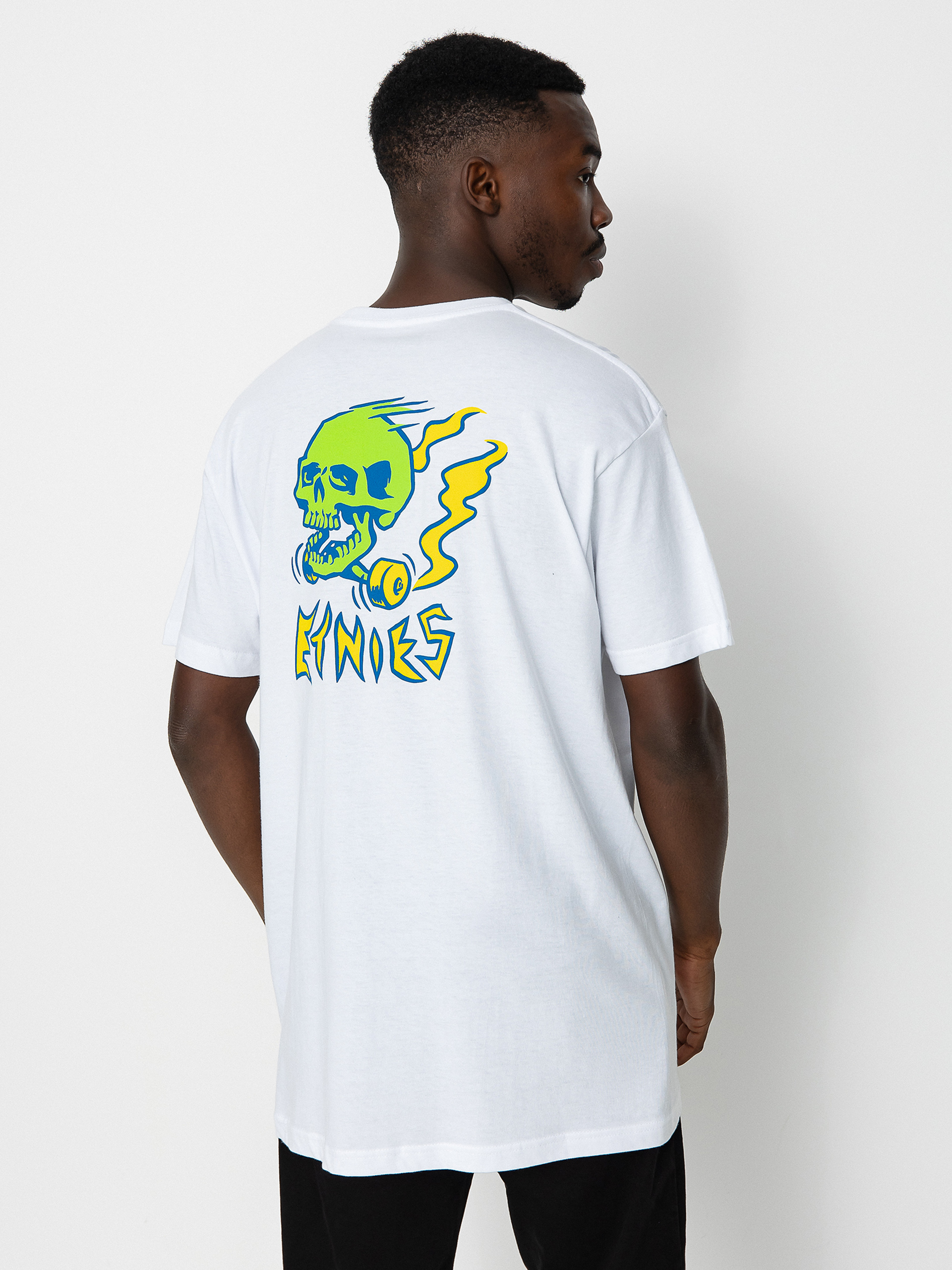 Tričko Etnies Skate Skull (white)