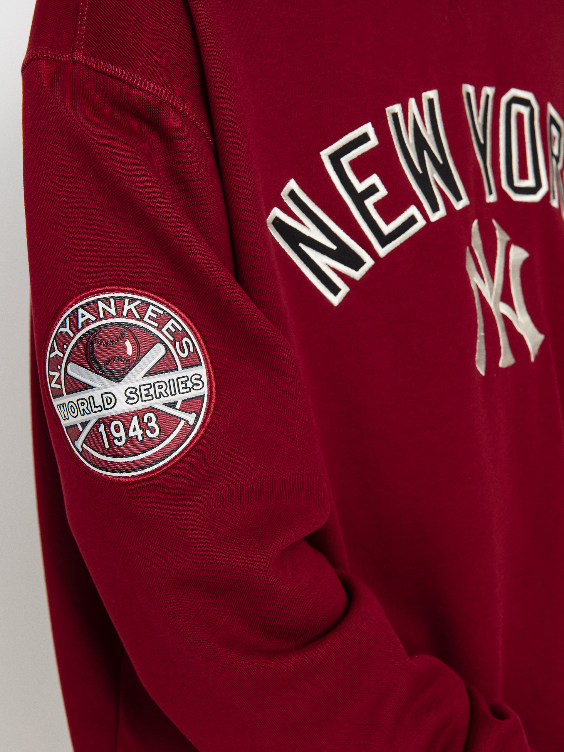 Mikina New Era MLB New York Yankees (cranberry)