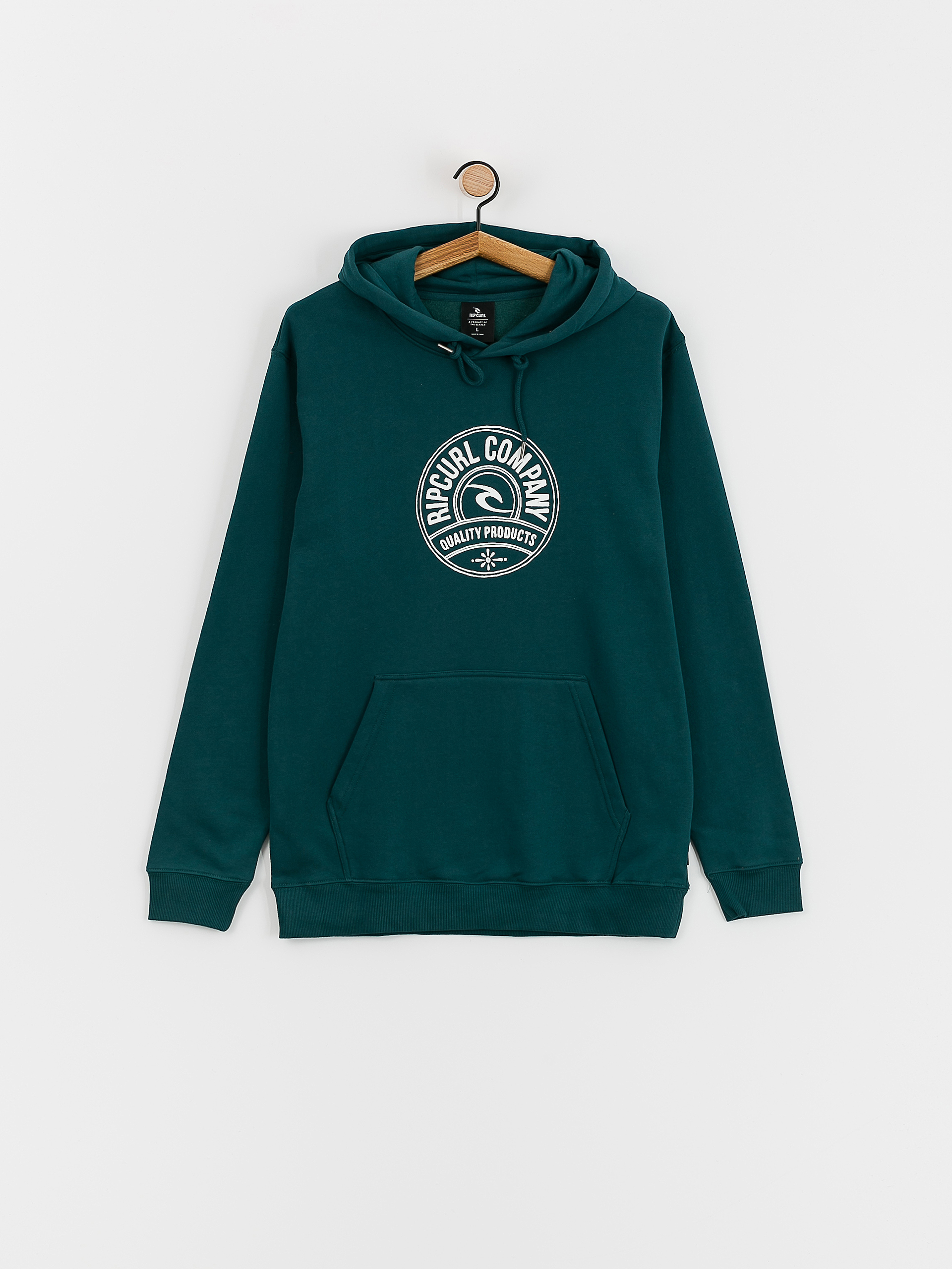 Mikina s kapucí Rip Curl Stapler HD (blue green)