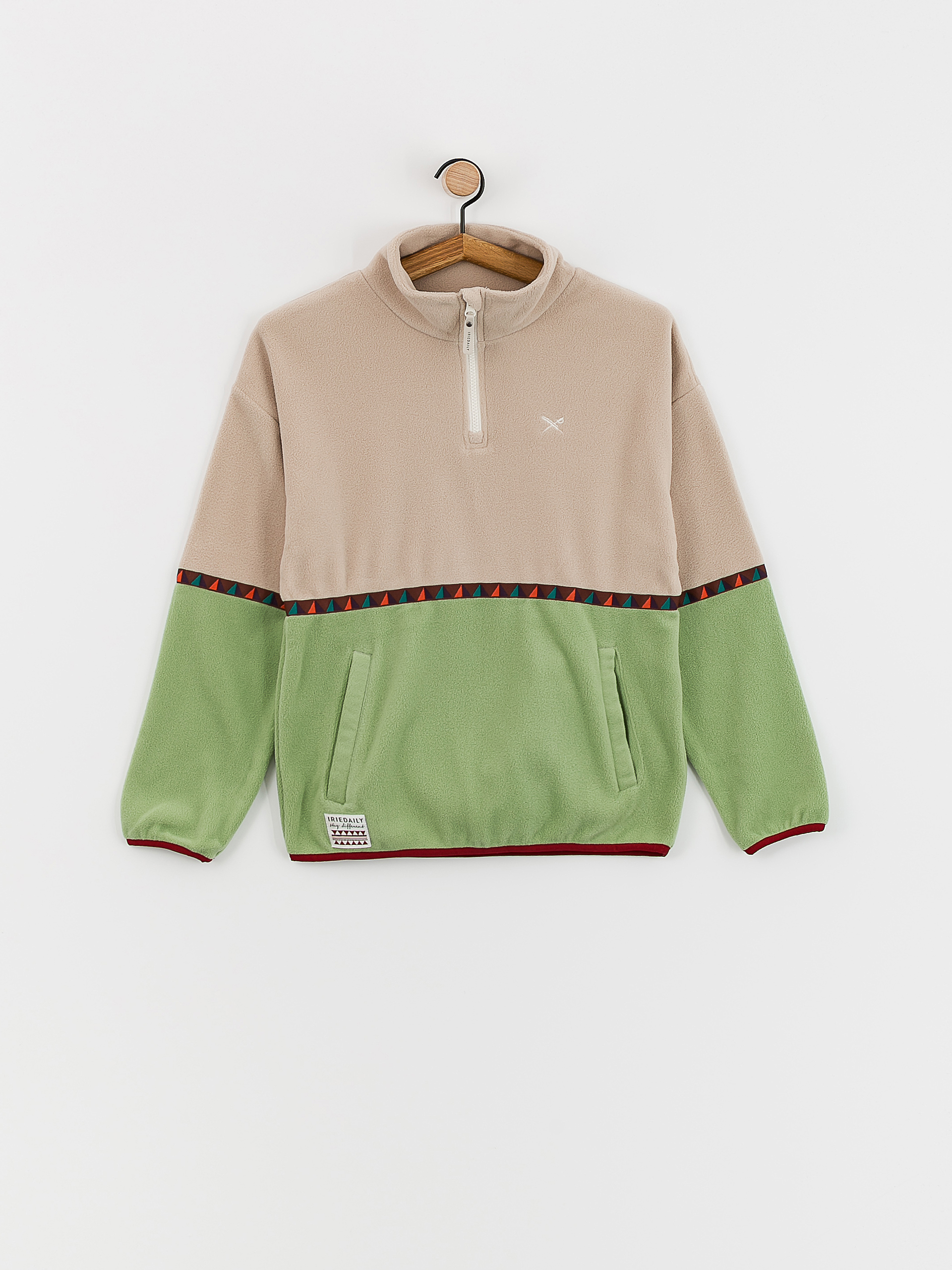 Dámský Fleecová mikina Iriedaily Holina (piquant green)