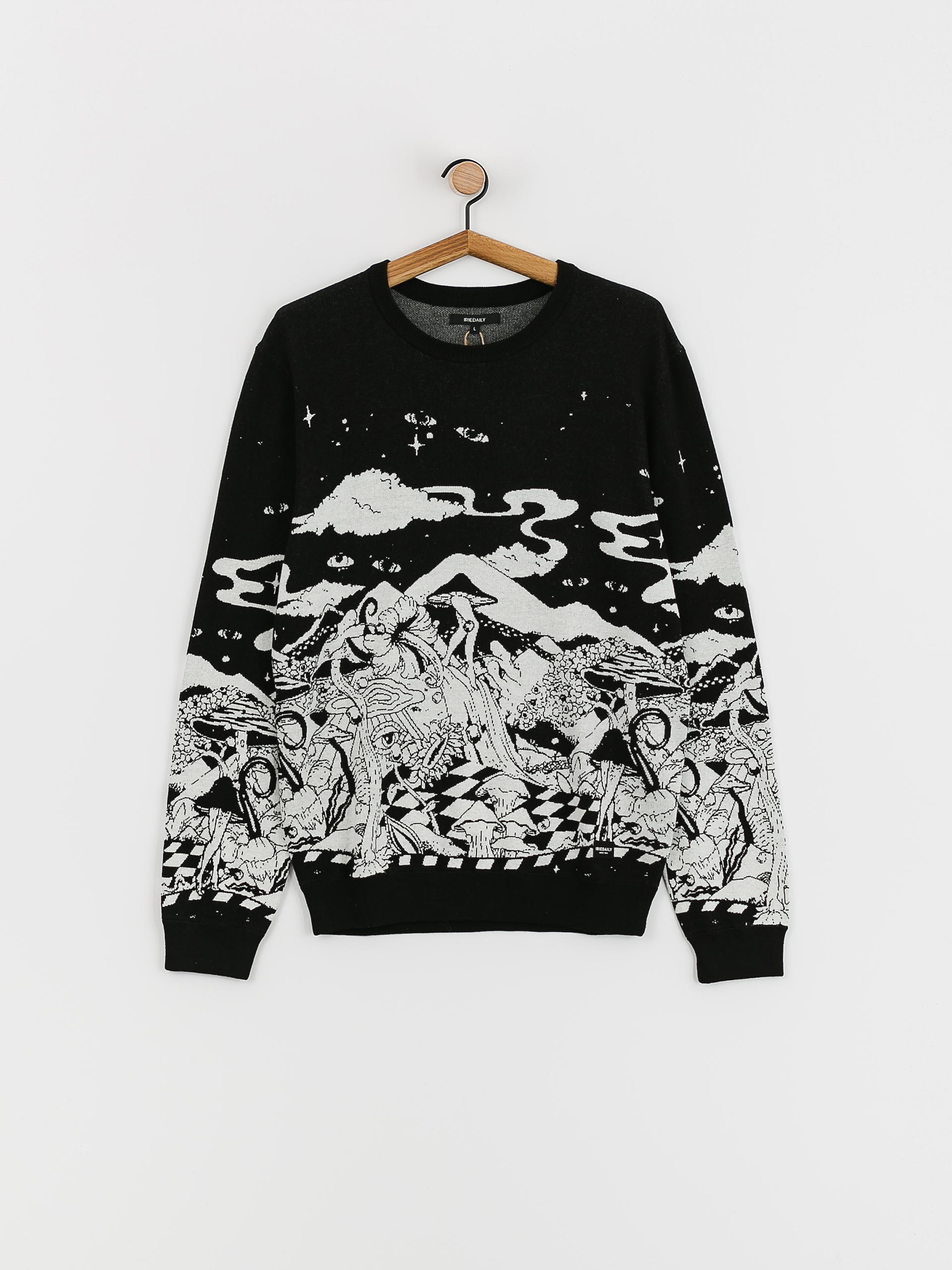 Svetr Iriedaily Crazy Fresh (black)