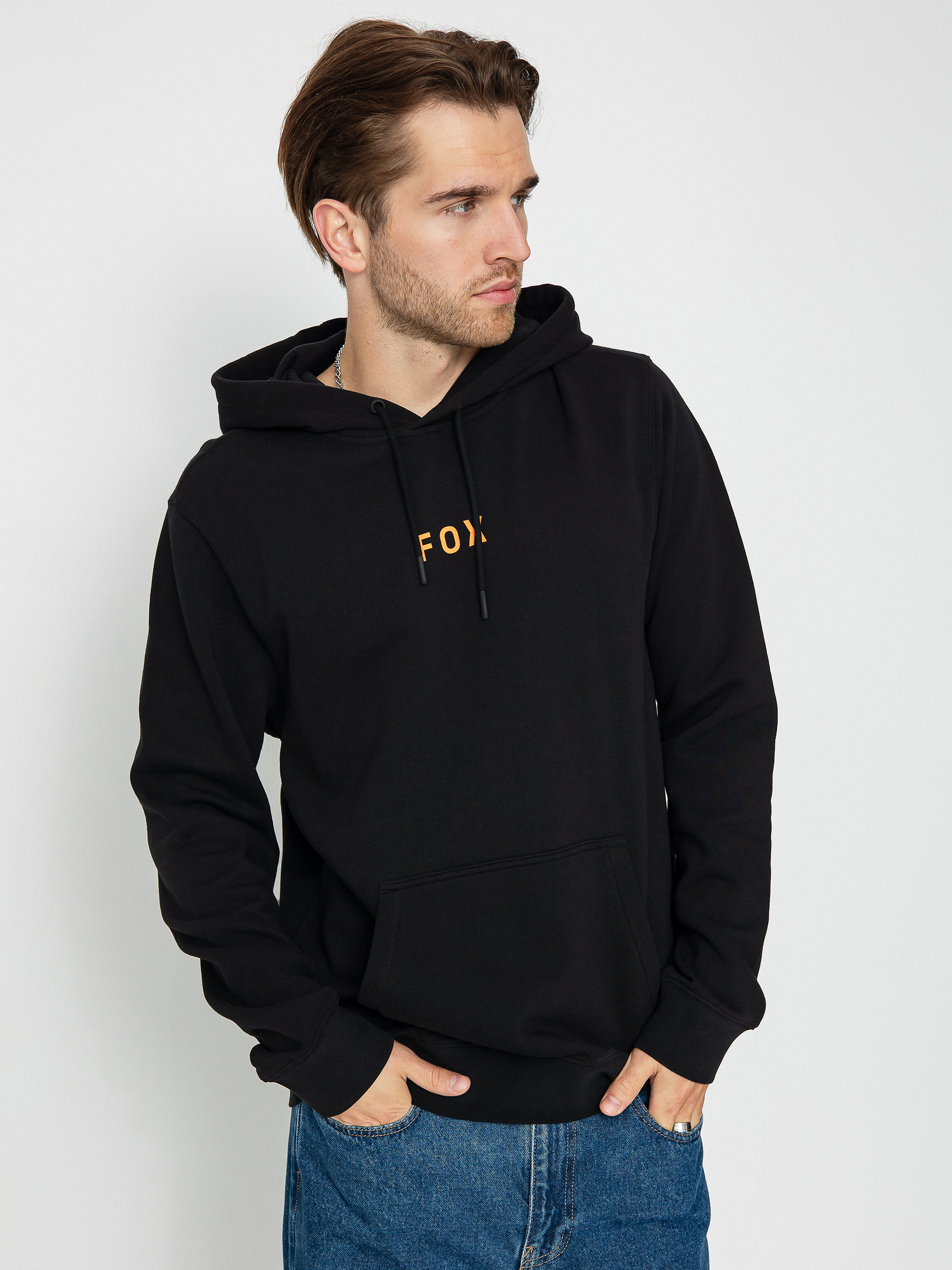 Mikina s kapucí Fox Magnetic HD (black)