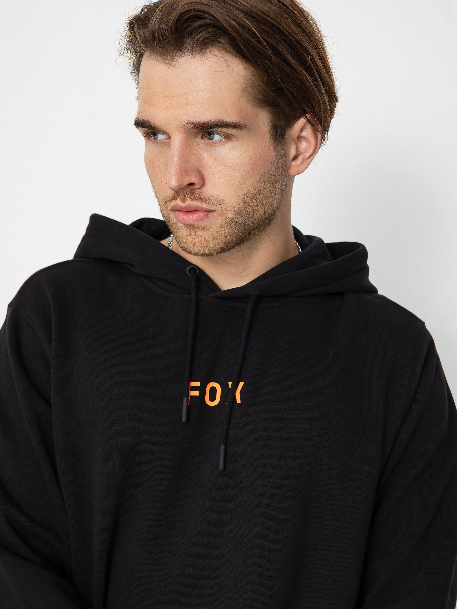 Mikina s kapucí Fox Magnetic HD (black)