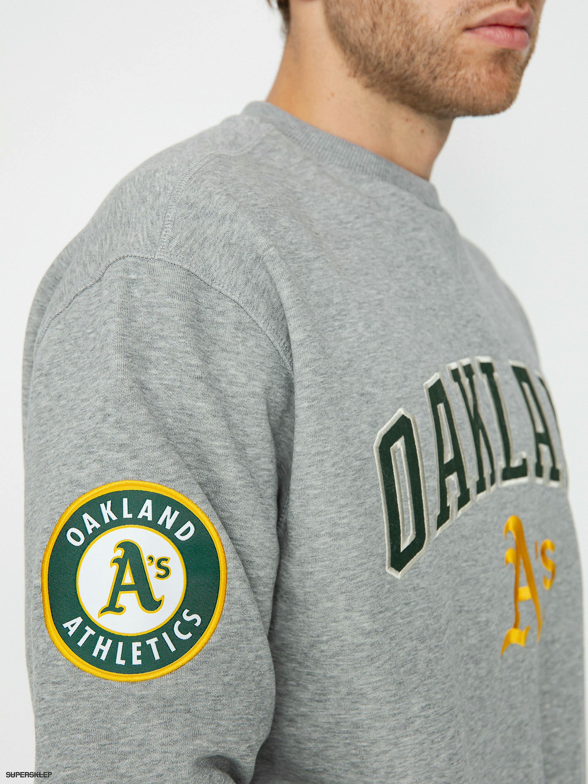 Mikina New Era Heritage Oversized Hoody Oakland Athletics Dark