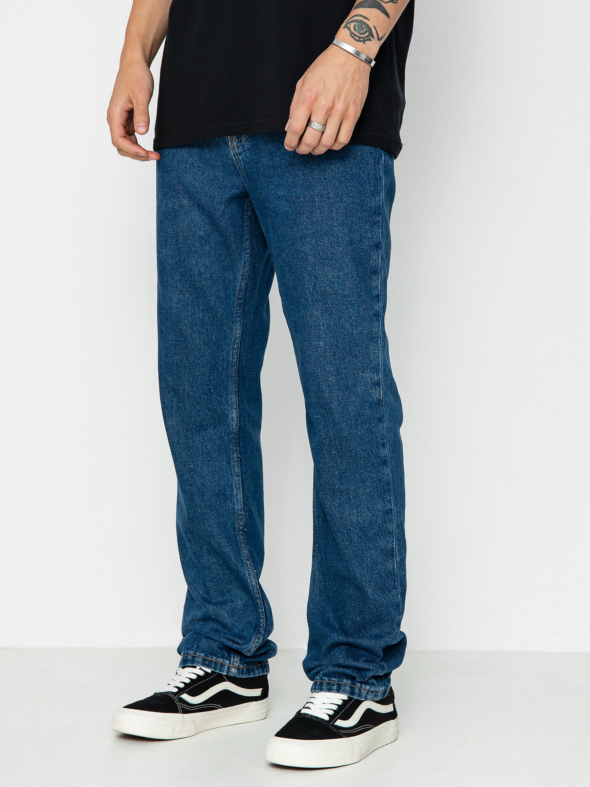 Kalhoty DC Worker Straight (indigo dark)
