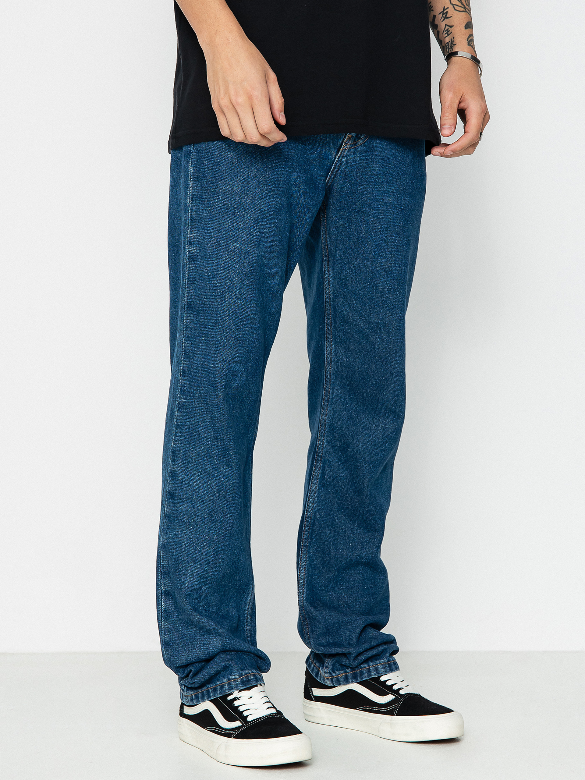 Kalhoty DC Worker Straight (indigo dark)