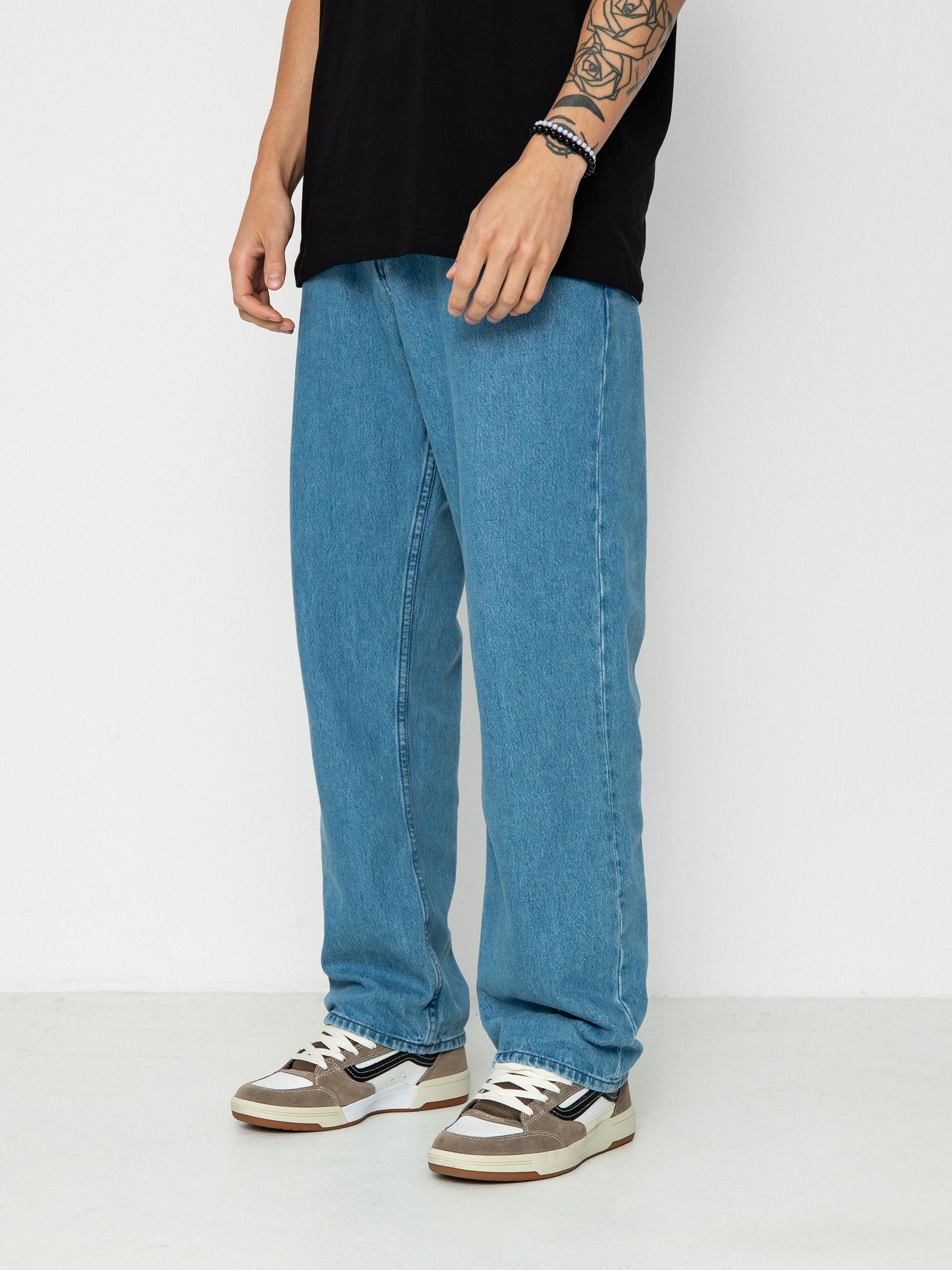 Kalhoty Quiksilver Baggy Nineties Wash (ashley blue)