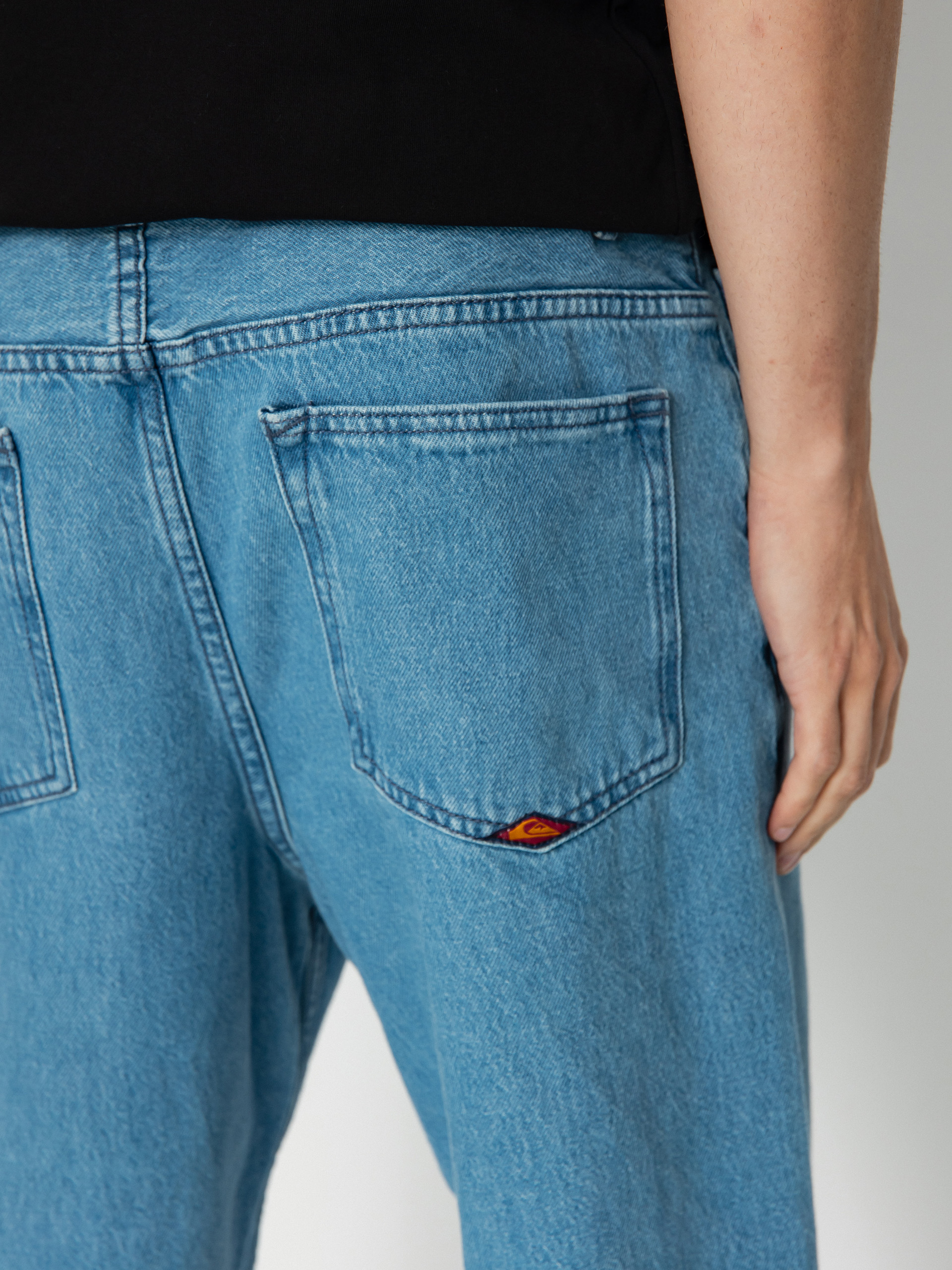 Kalhoty Quiksilver Baggy Nineties Wash (ashley blue)