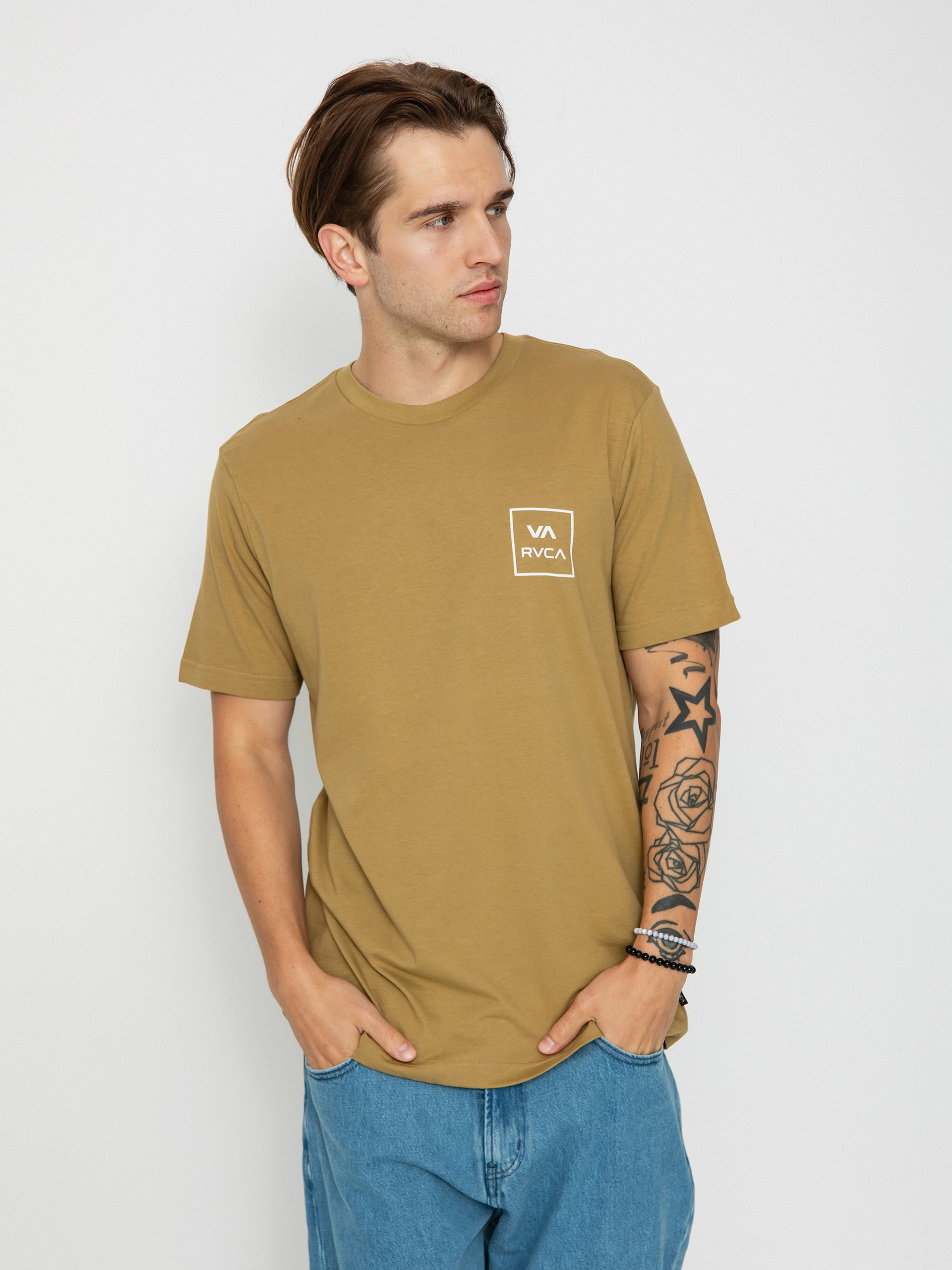 Tričko RVCA Va All The Ways (antique)