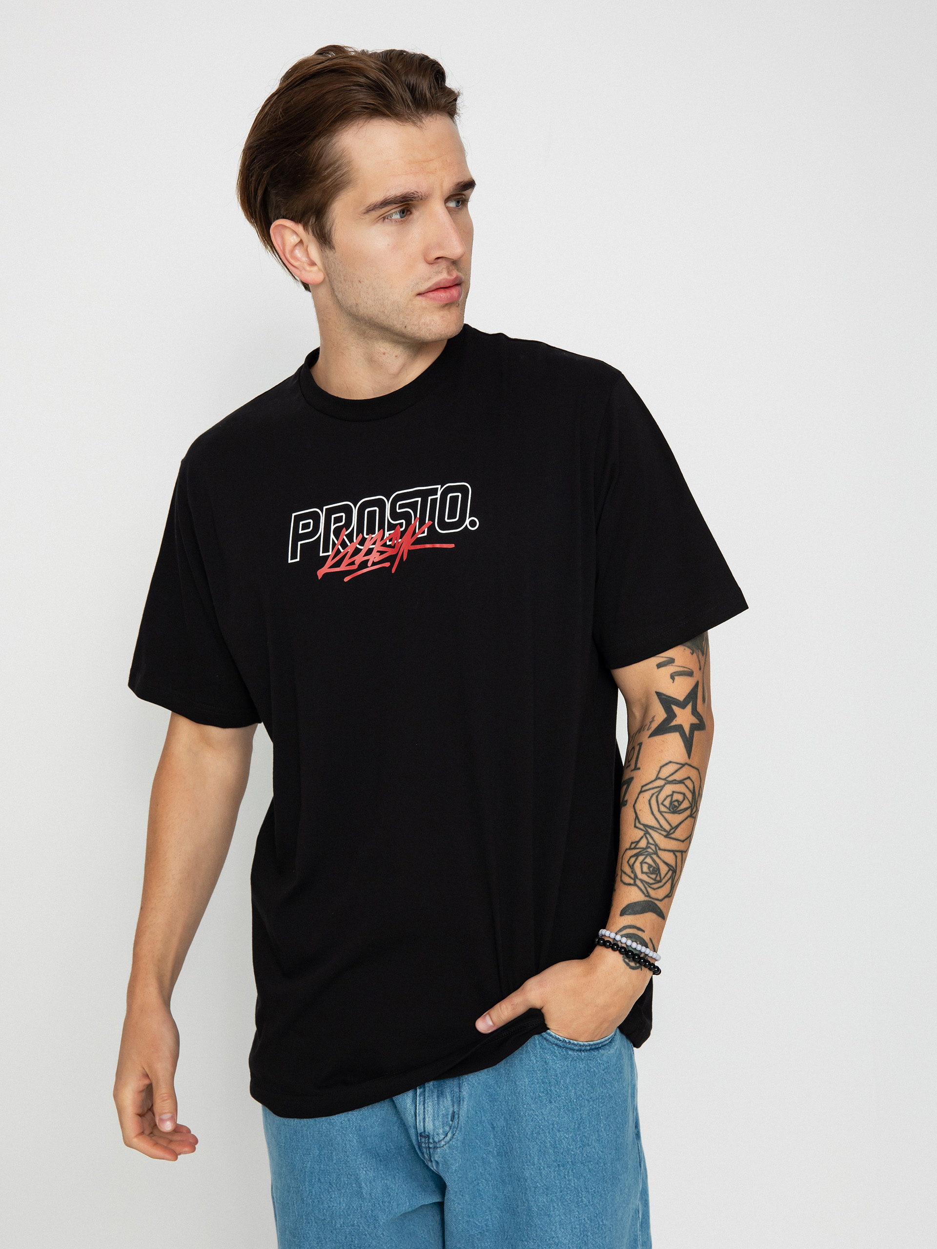 Tričko Prosto Streelo (black)
