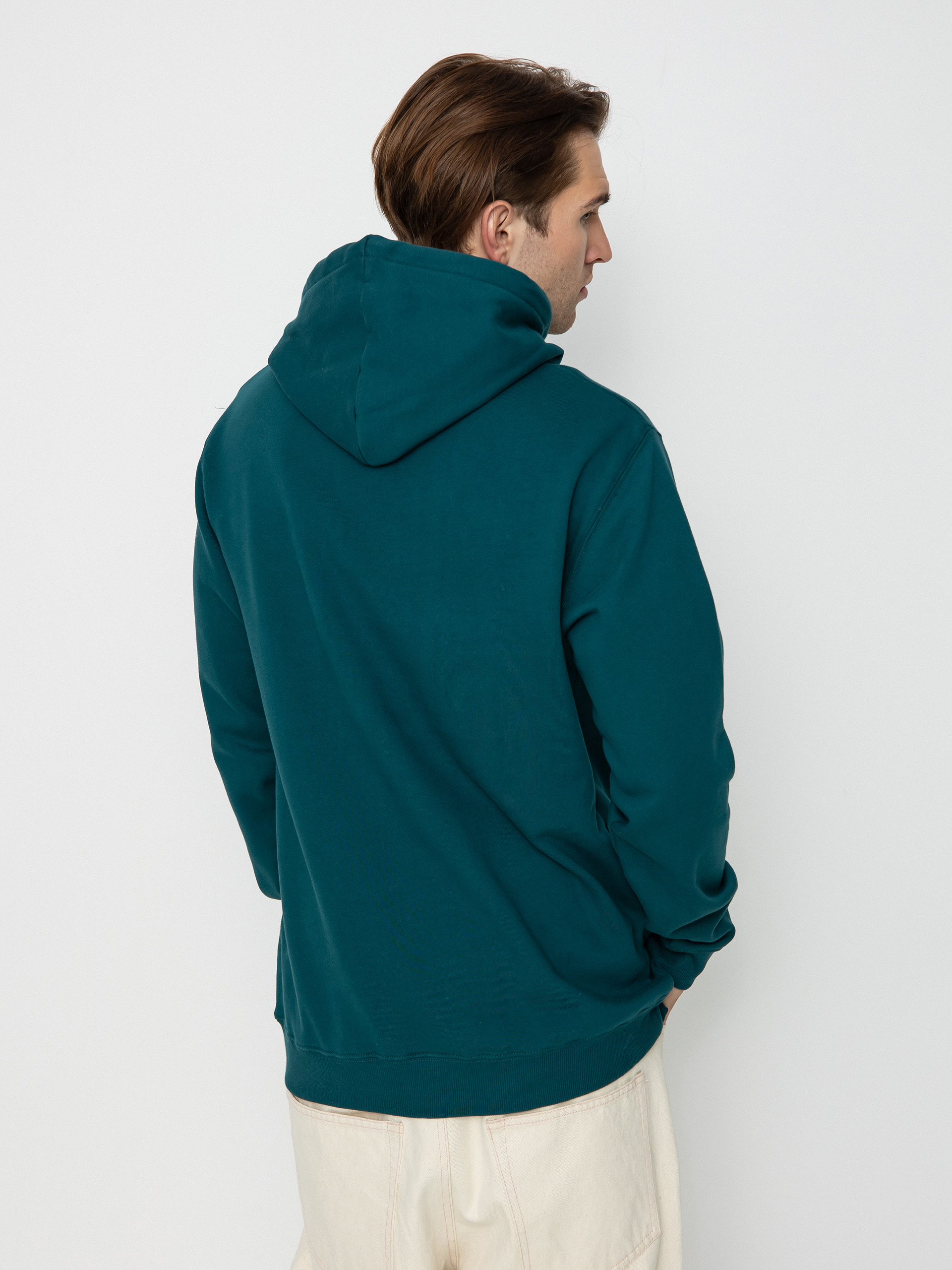 Mikina s kapucí Rip Curl Stapler HD (blue green)