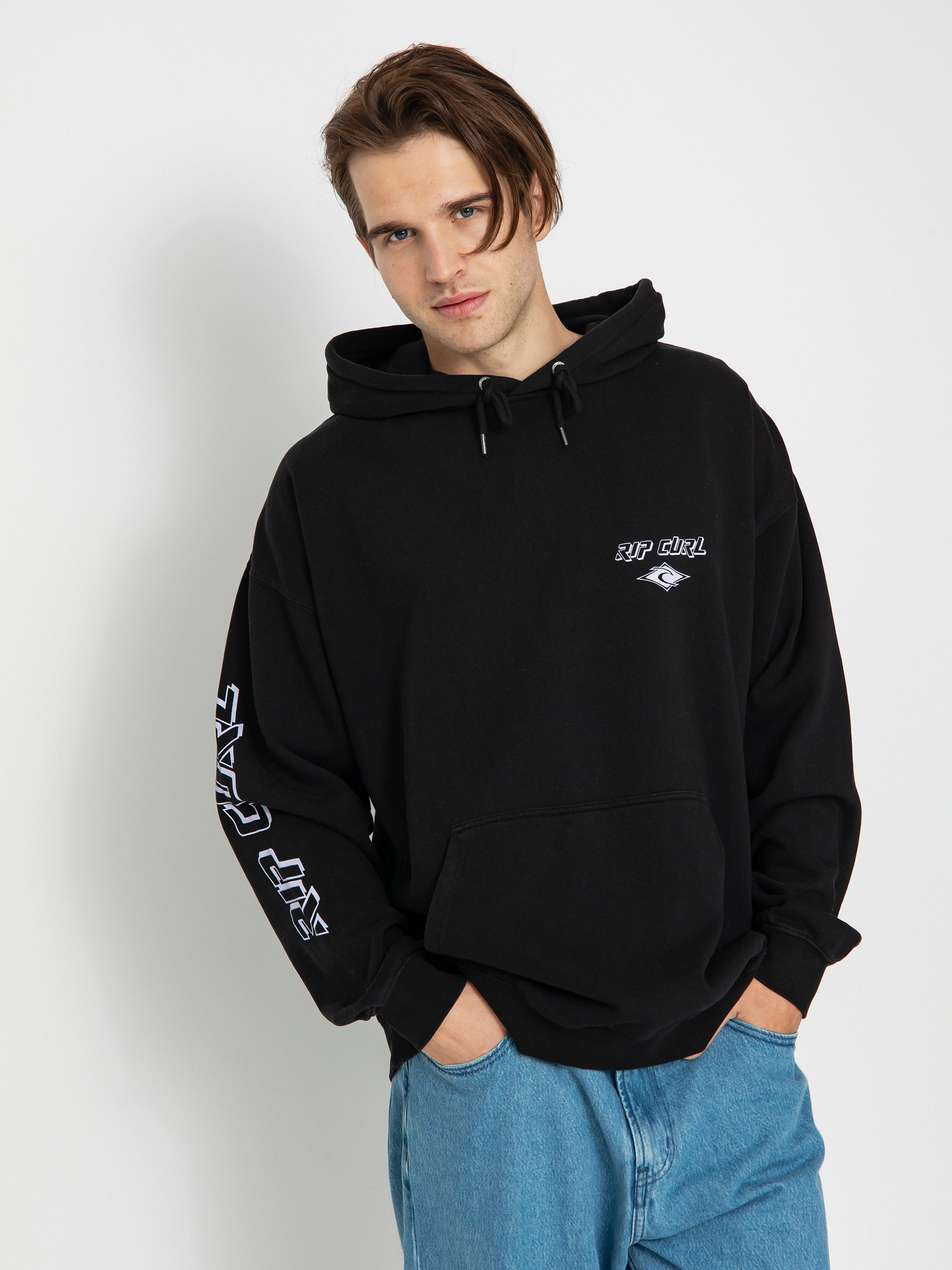 Mikina s kapucí Rip Curl Fade Out HD (black)