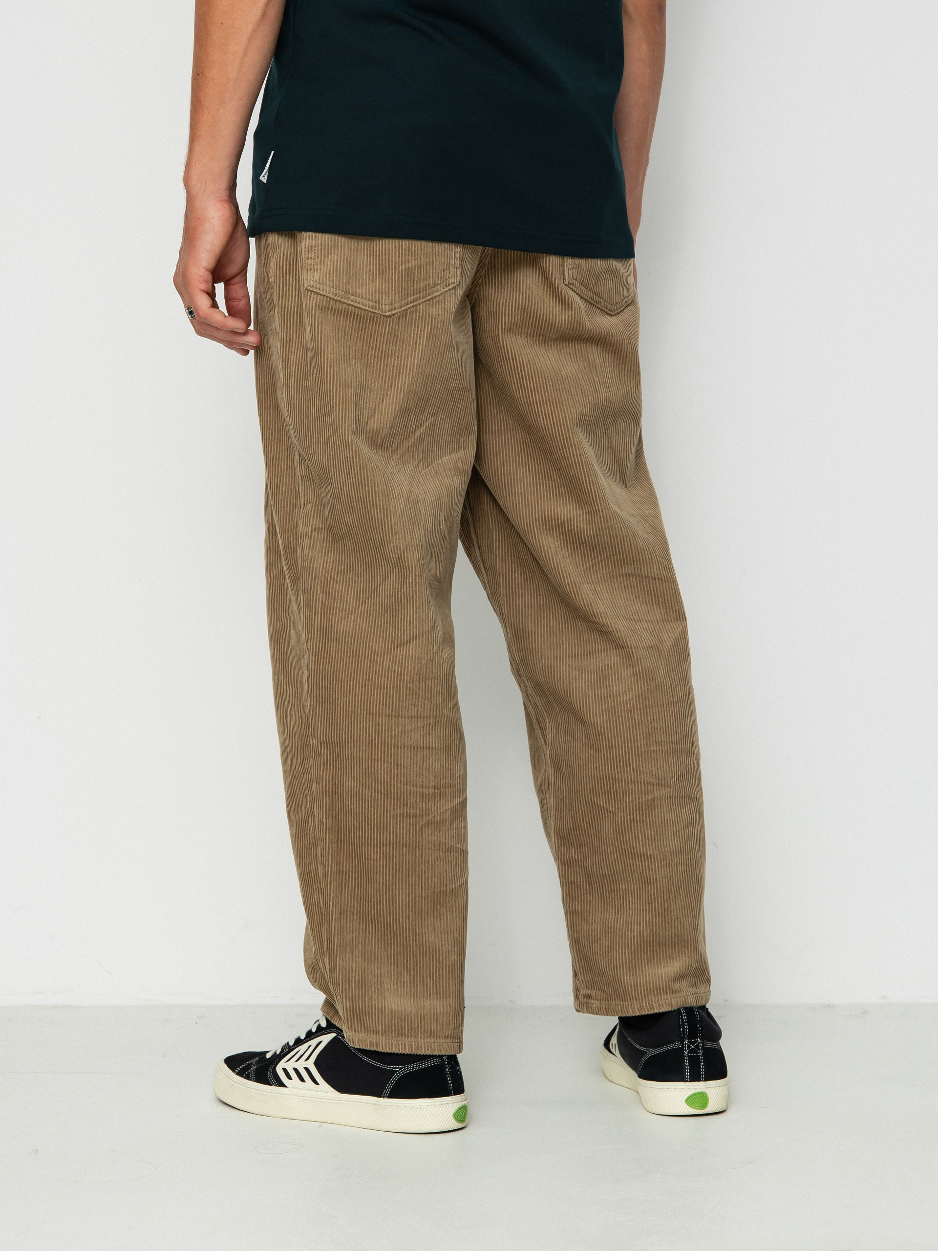 Kalhoty Volcom Billow Tapered Cord (khaki)