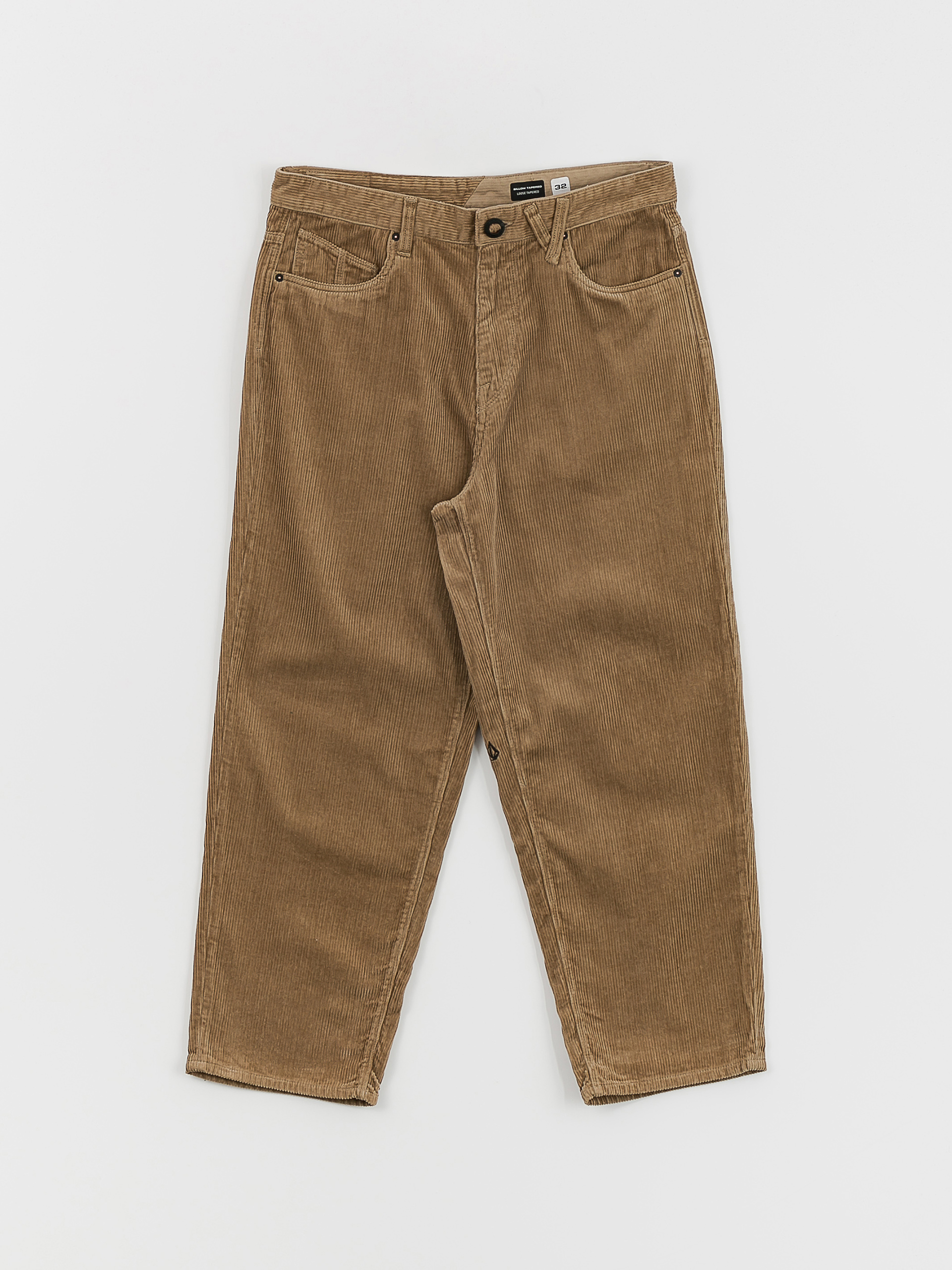 Kalhoty Volcom Billow Tapered Cord (khaki)
