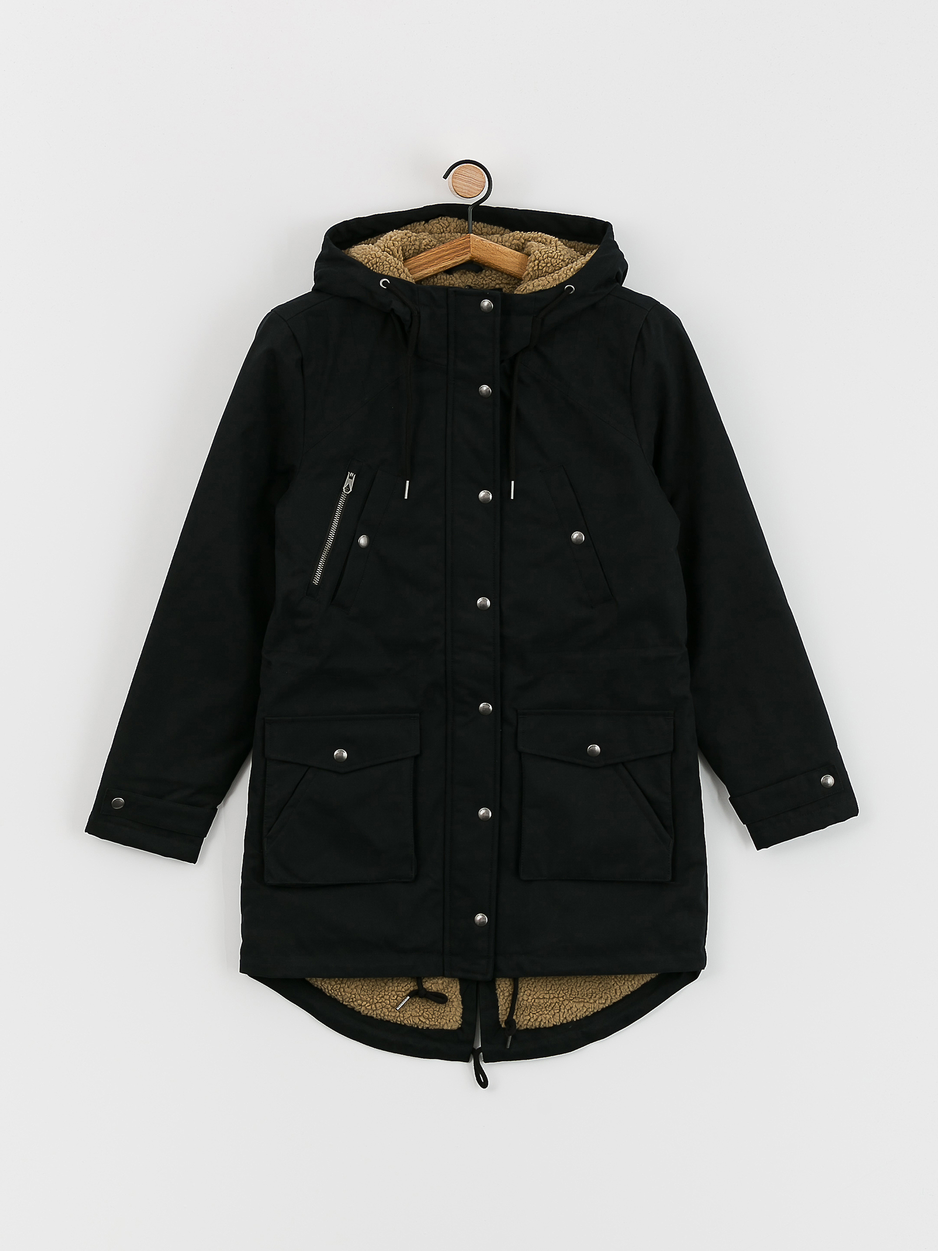 Bunda Volcom Walk On By 5K Parka Wmn (black)