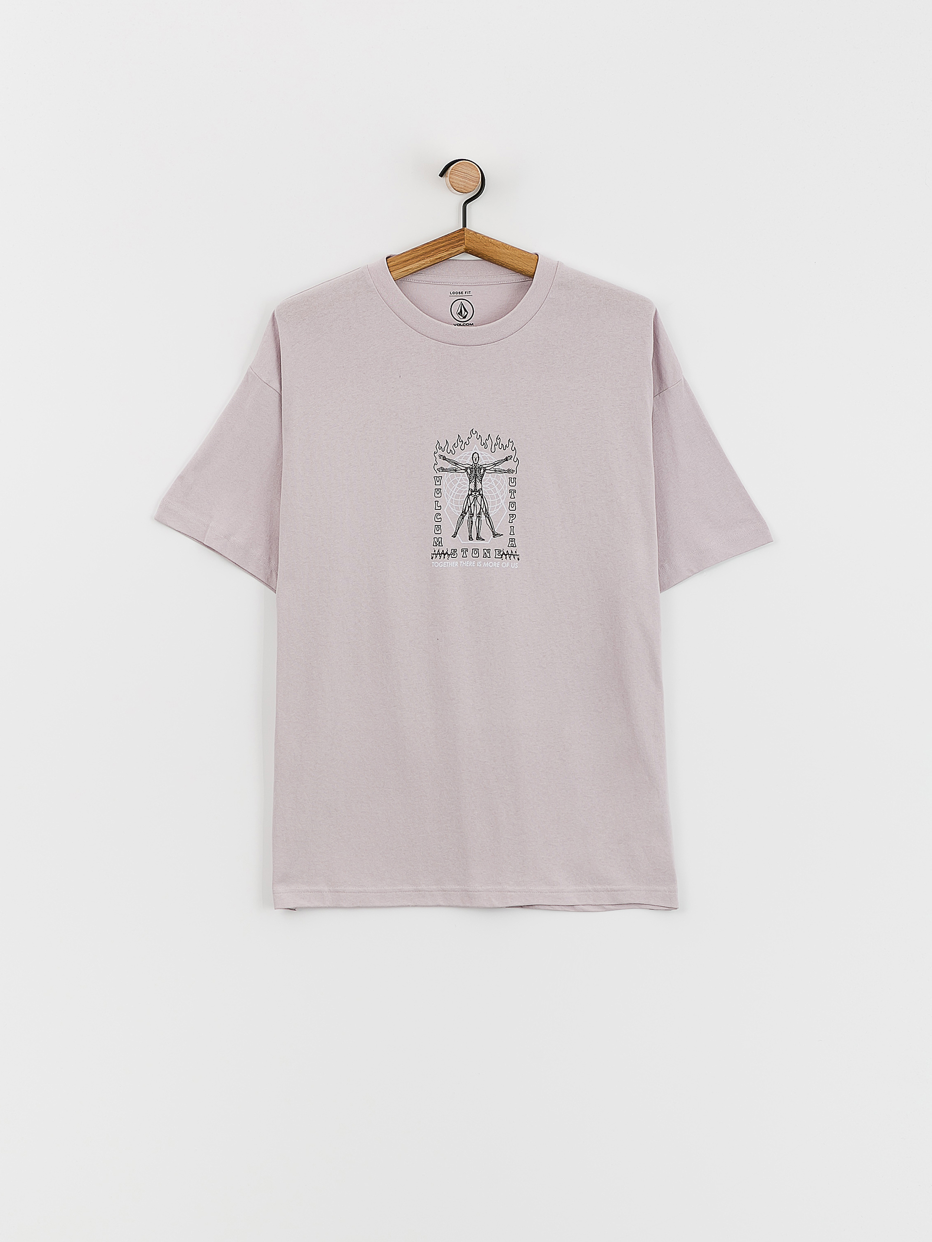 Tričko Volcom Utopic Lse (iris purple)