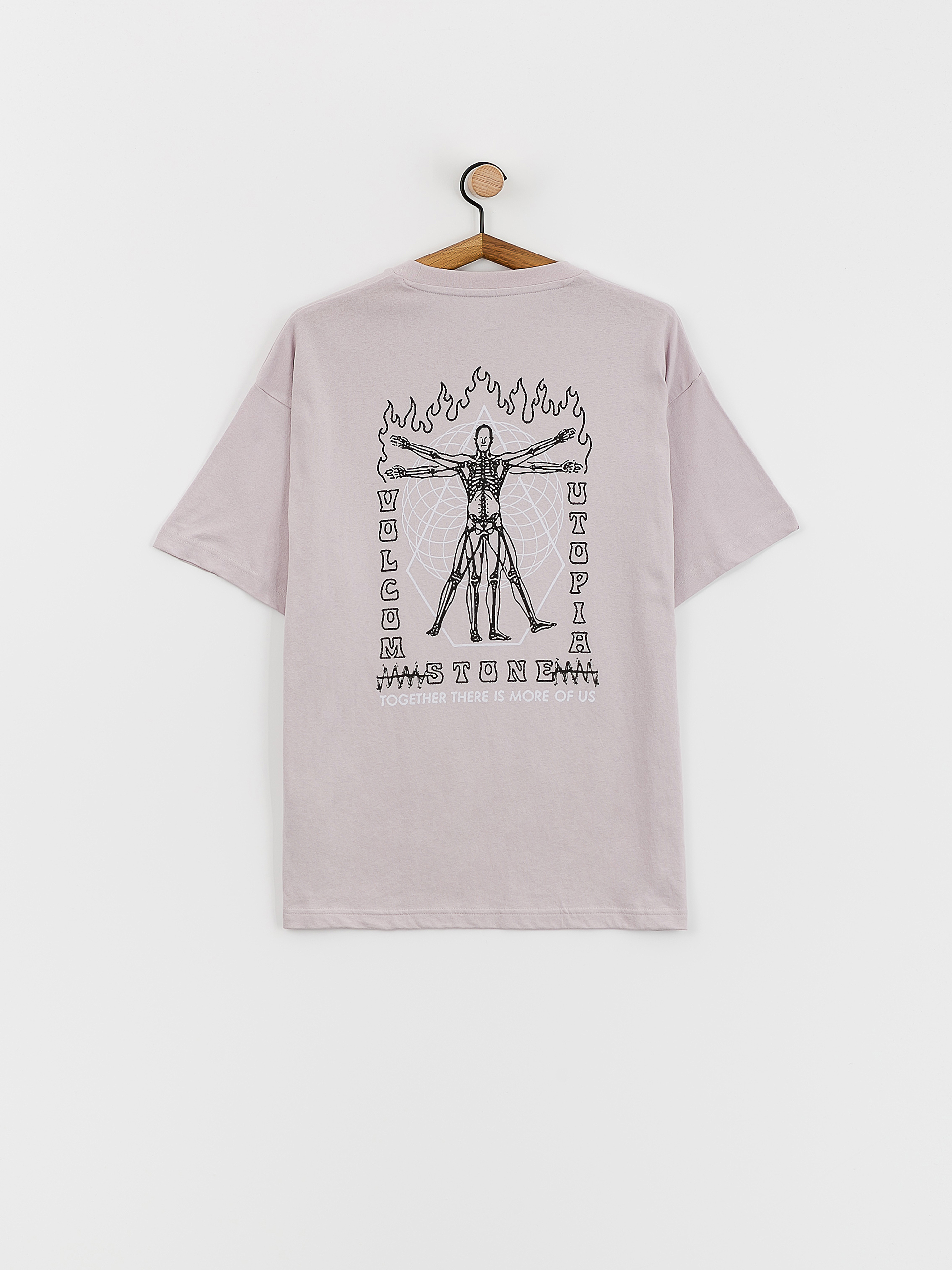 Tričko Volcom Utopic Lse (iris purple)