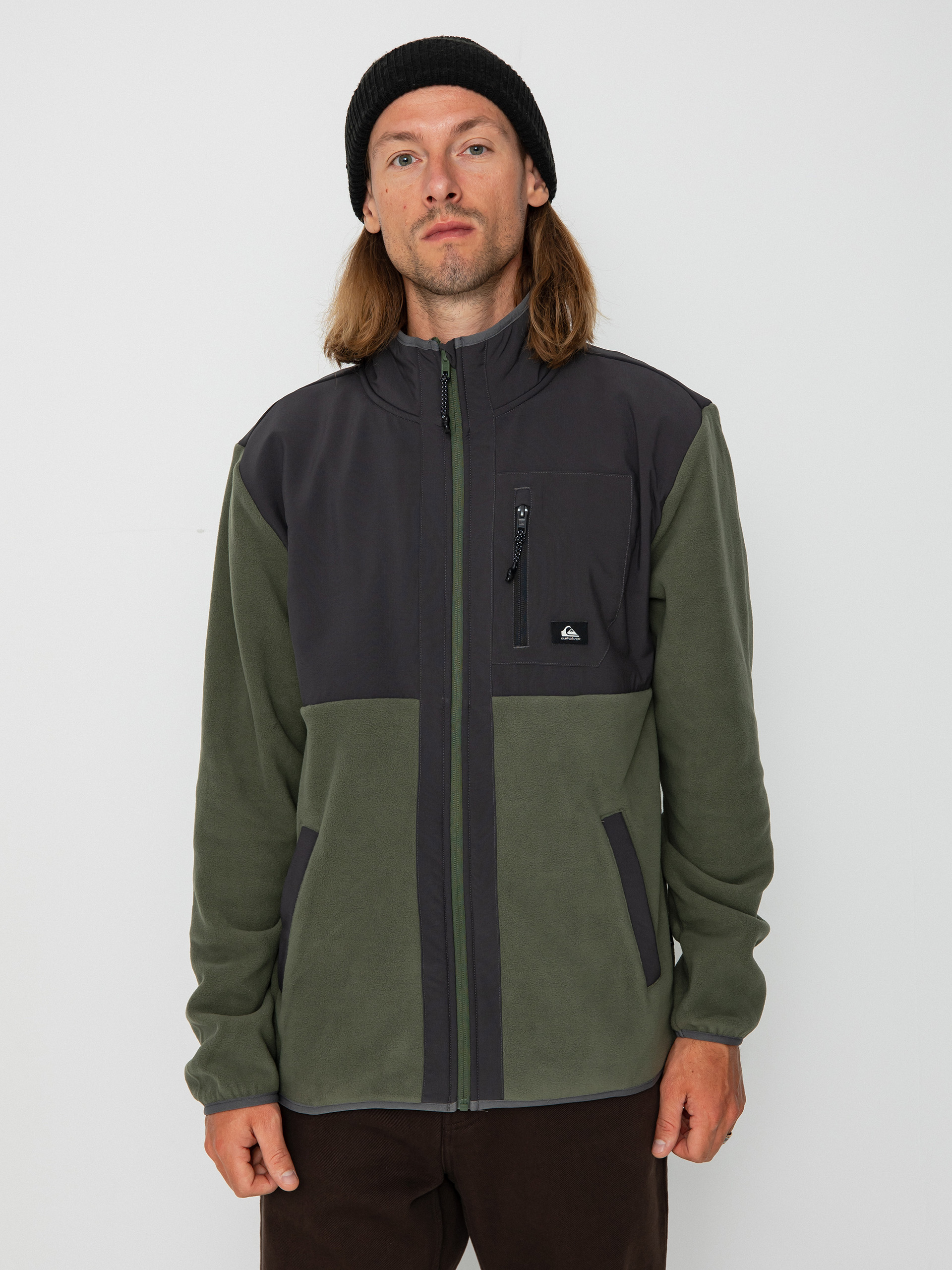 Fleecová mikina Quiksilver Fz (thyme)