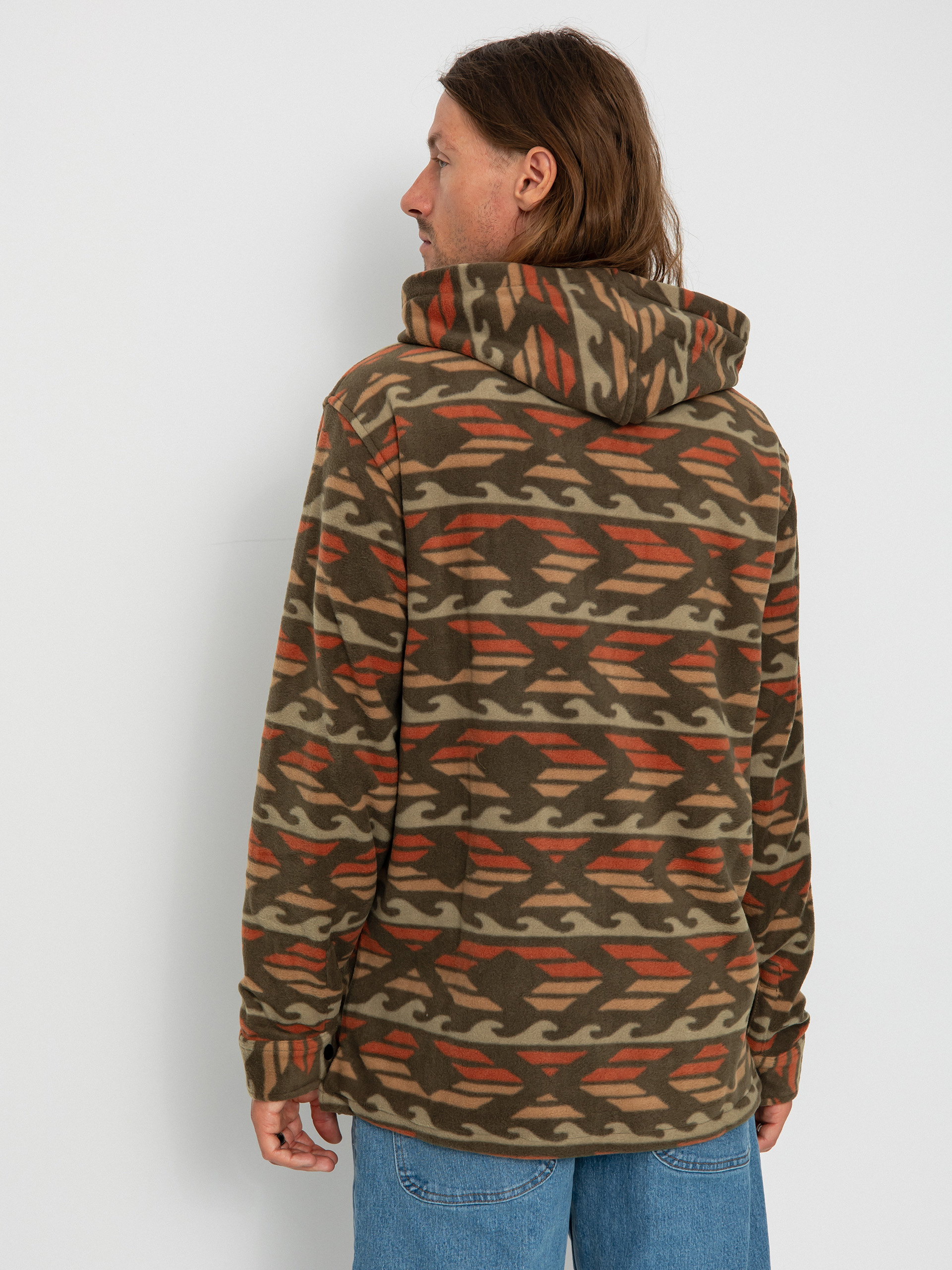 Pánský Fleecová mikina Billabong Furnace (dark brown)