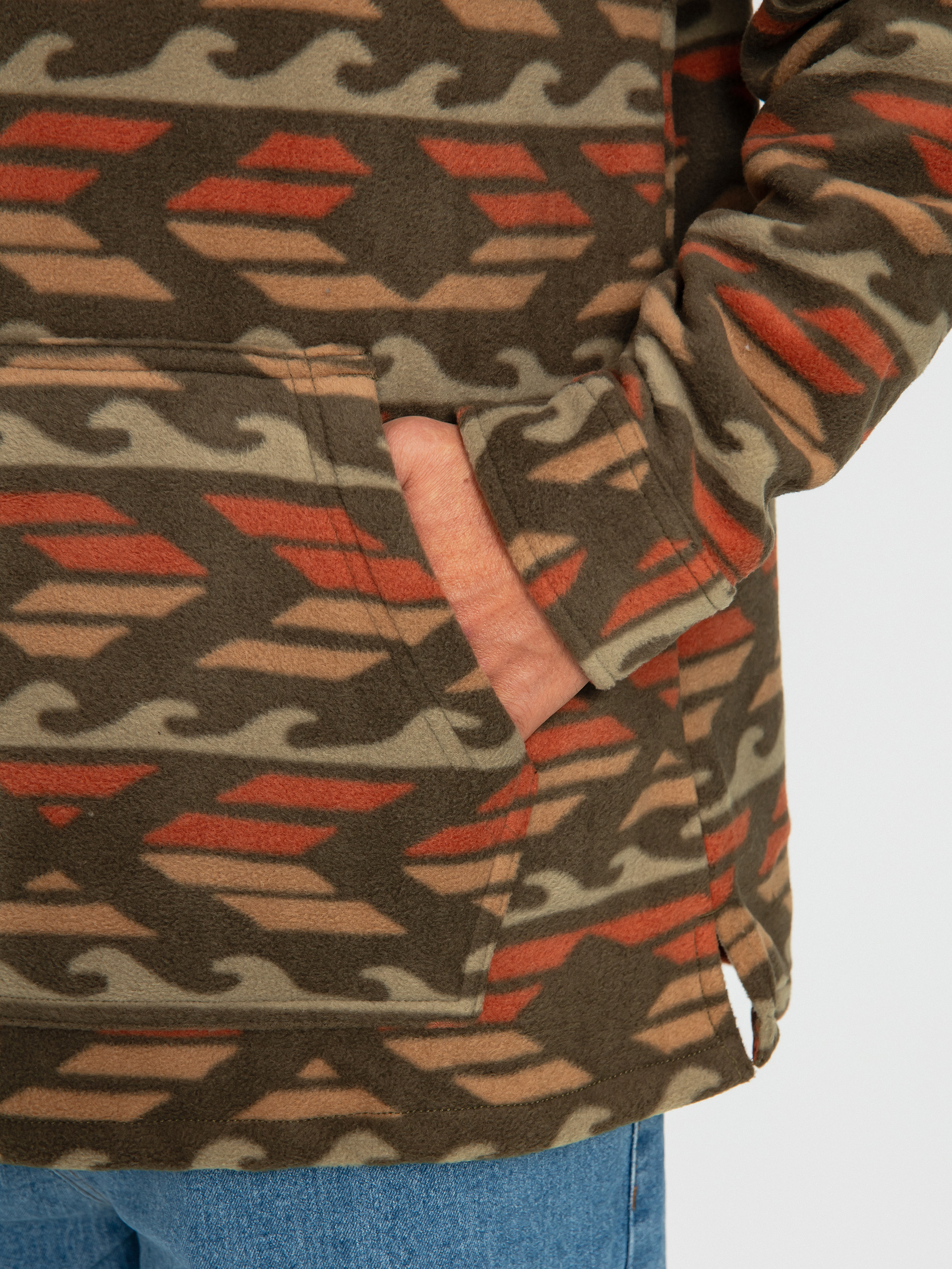 Pánský Fleecová mikina Billabong Furnace (dark brown)