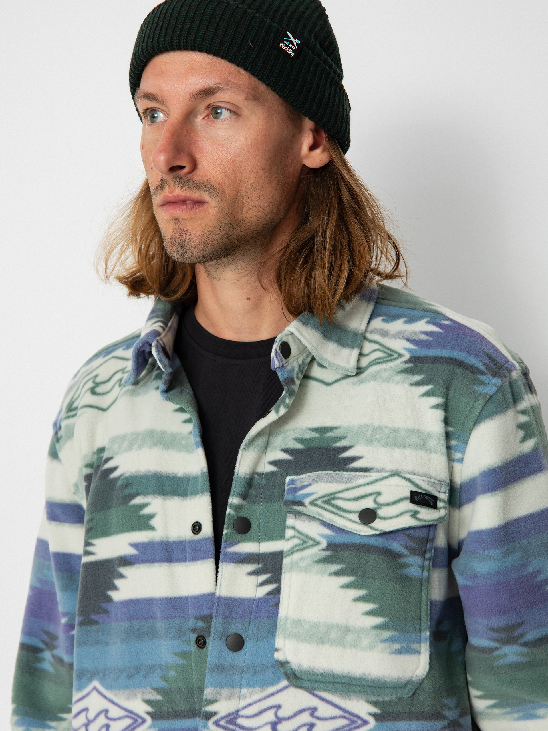 Košile Billabong Furnace Flannel (washed blue)