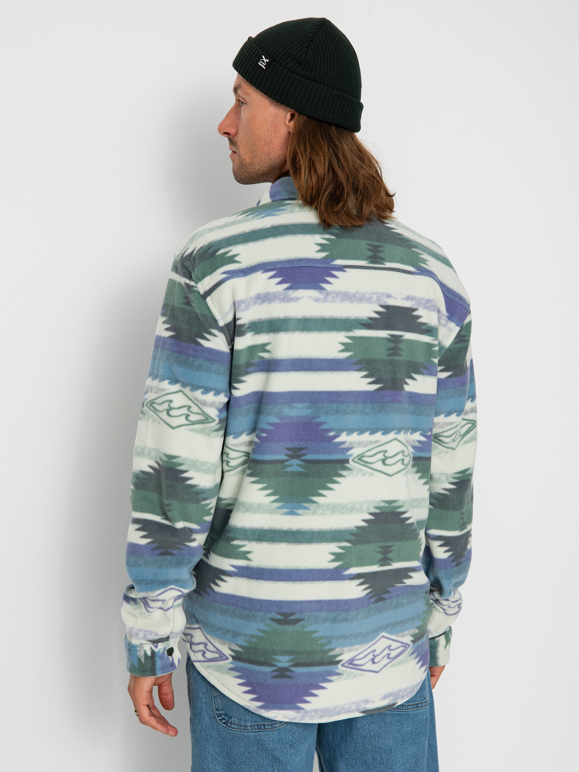 Košile Billabong Furnace Flannel (washed blue)