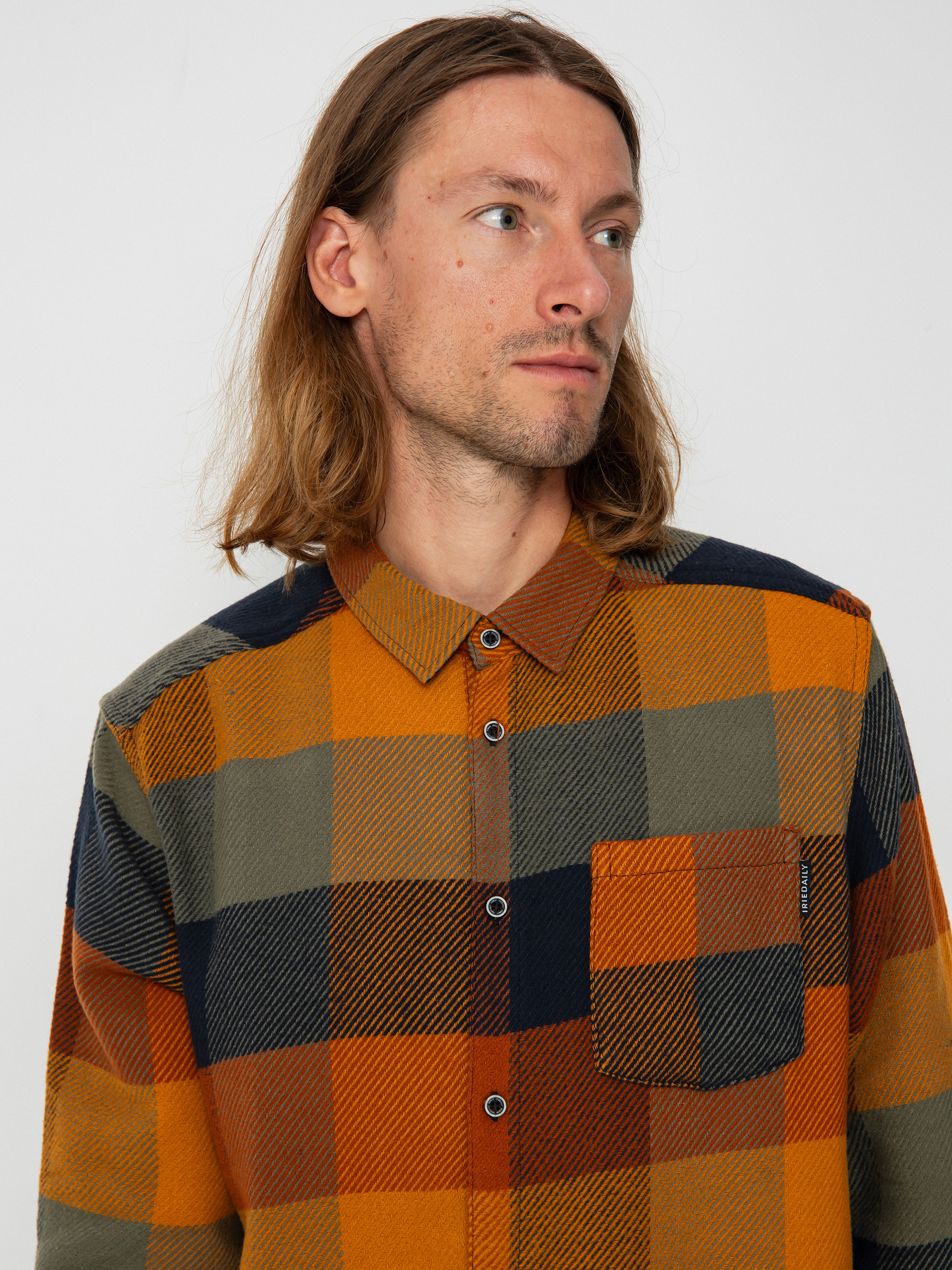 Košile Iriedaily Young Fella (caramel)