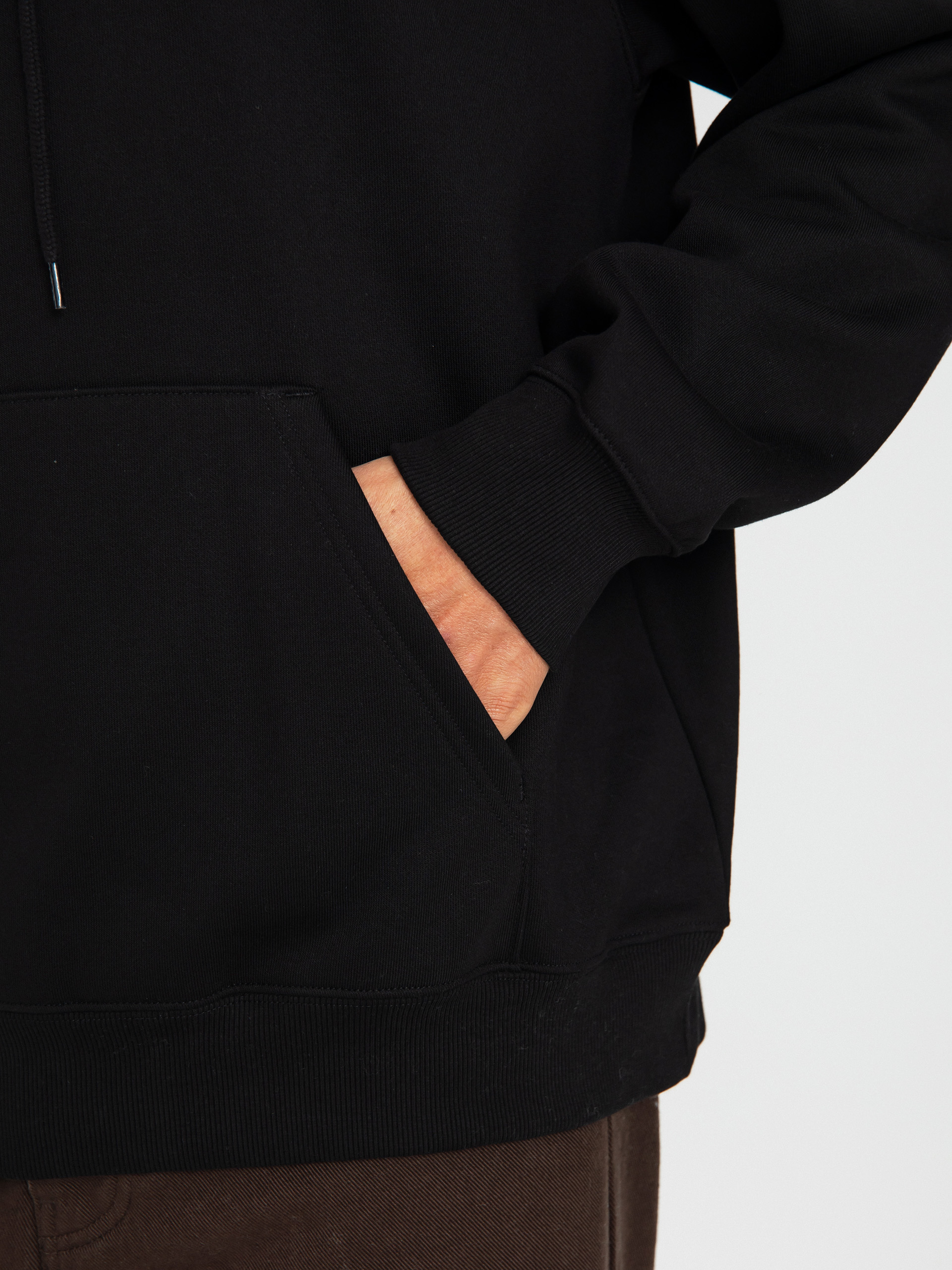 Mikina s kapucí Carhartt WIP Carhartt HD (black/white)
