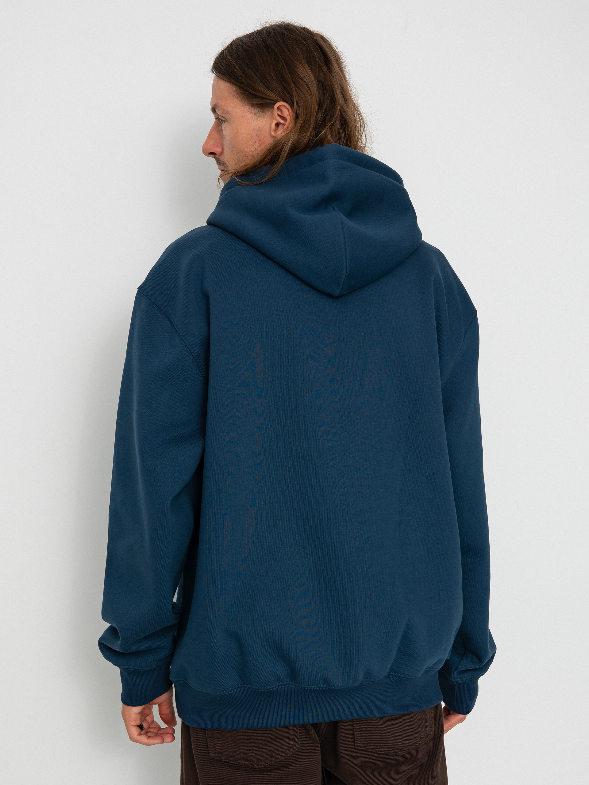 Mikina s kapucí Carhartt WIP Carhartt HD (squid/salt)